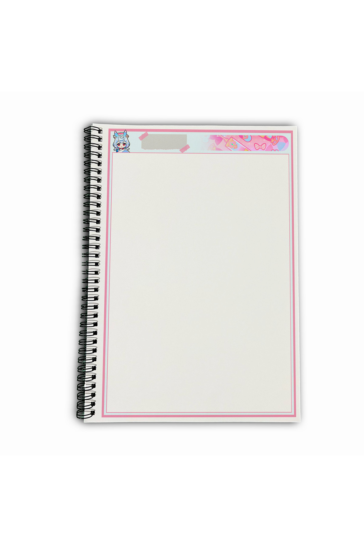 Define Moyas-Genshin Impact Sigewinne Unlined A4 School Notebook 72 Sheets Model 2 5