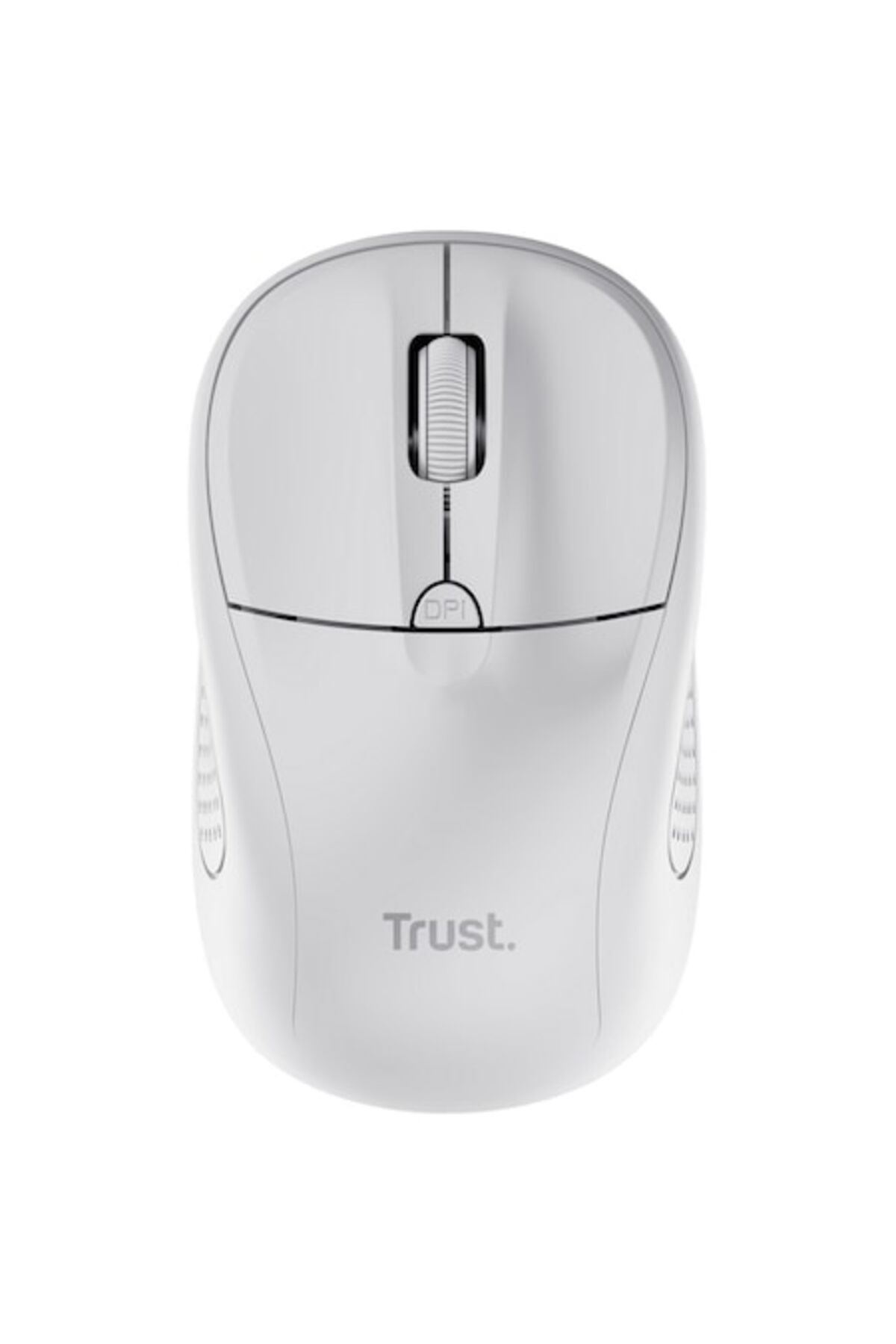 Trust-Mouse wireless Primo, 1000-1600 DPI, ambidextrous, matte white 1