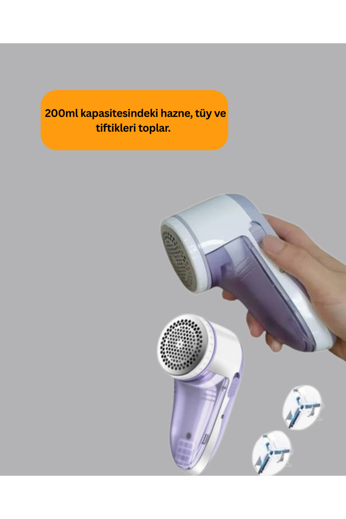 Clevora-Portable lint remover machine - ergonomic design 3