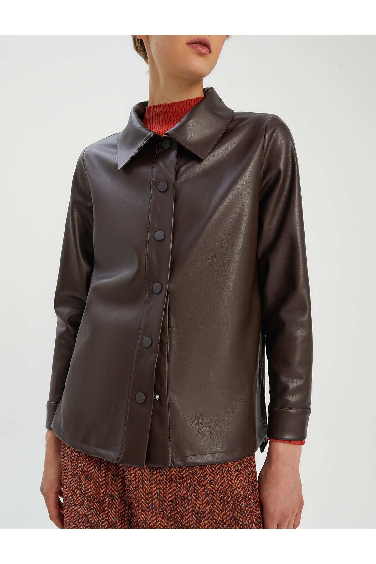 BGN workshop  SUNI DERI GOMLEK - Görsel 5