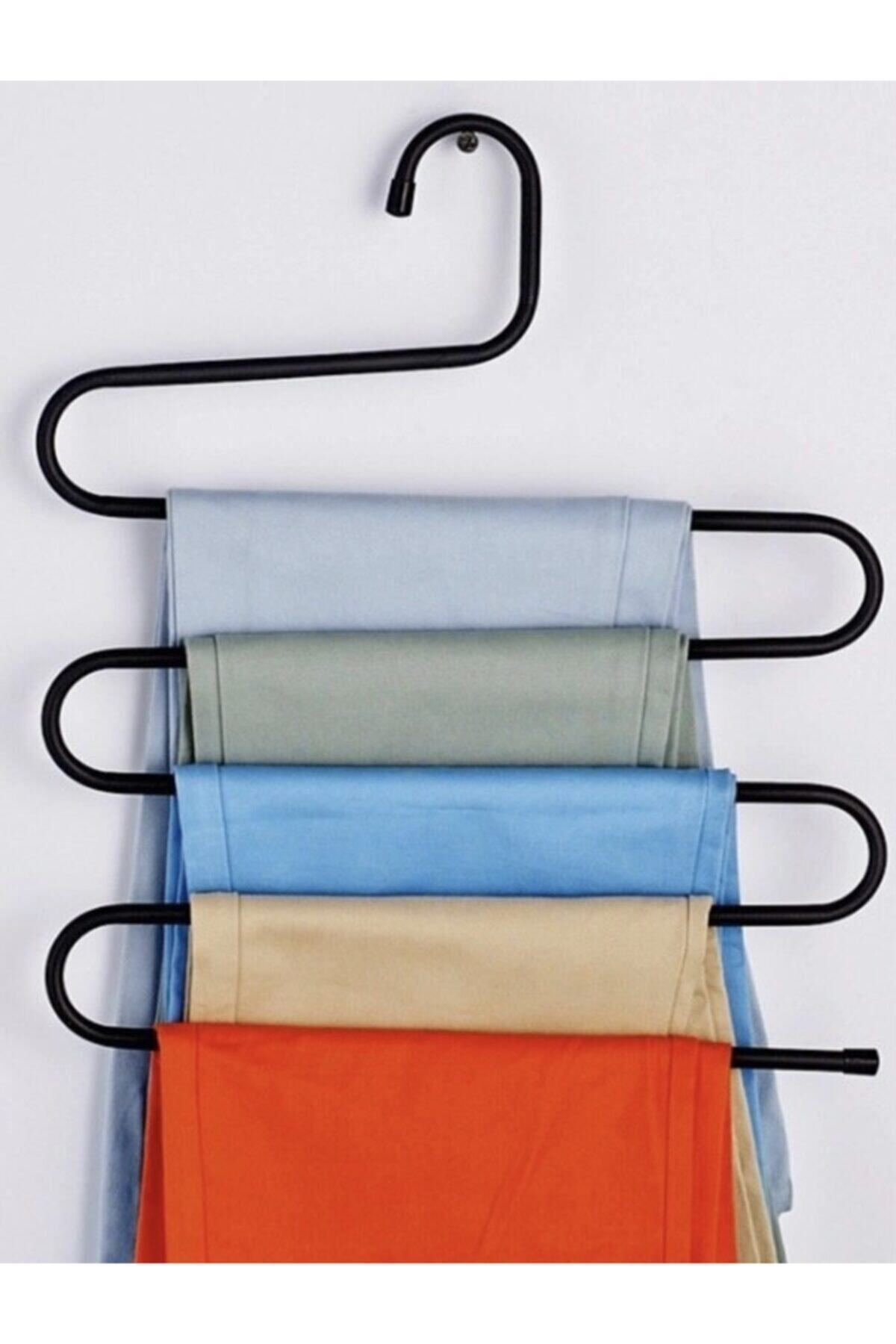 5-Layer Metal Pants Scarf Hanger