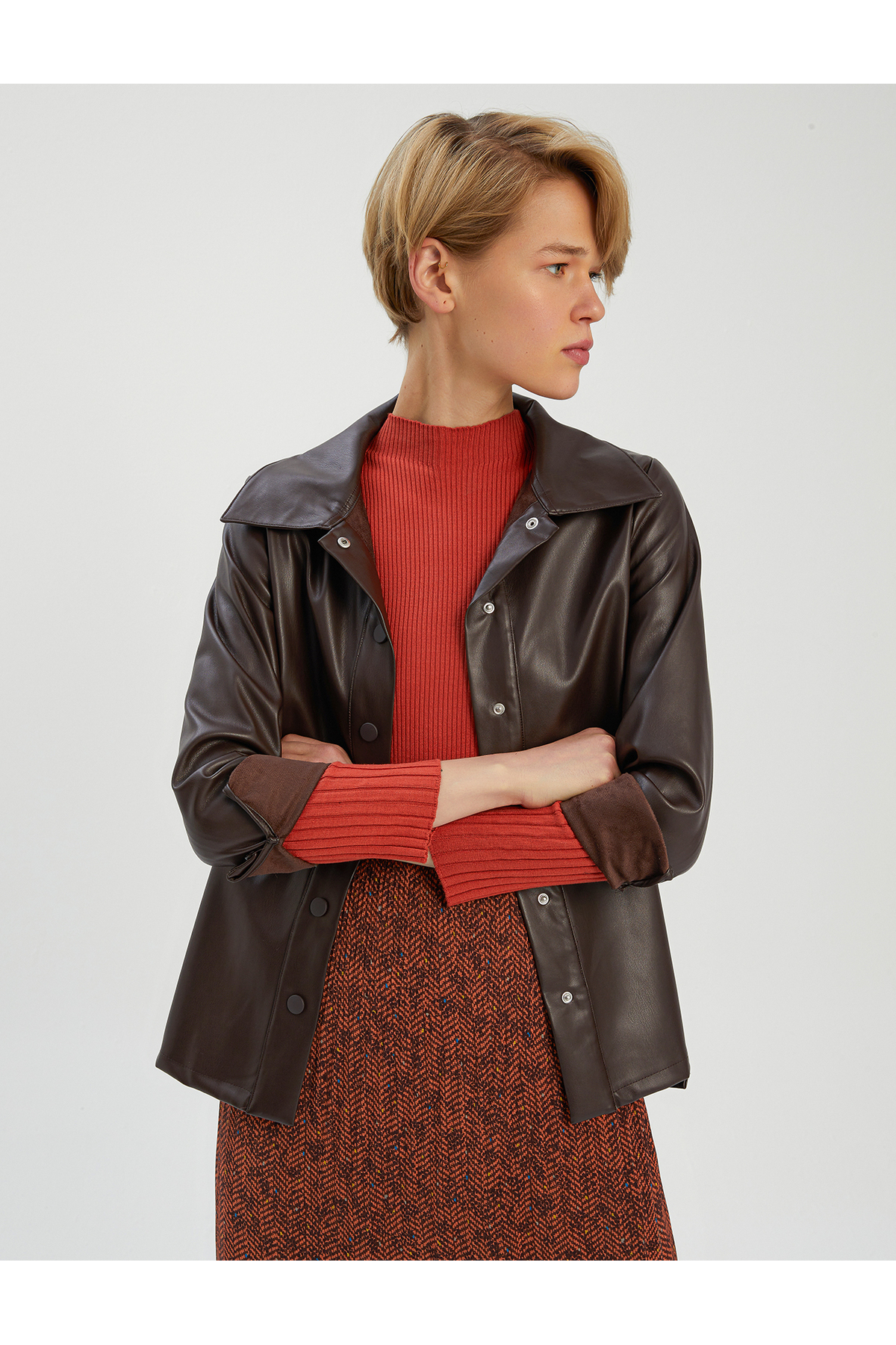 BGN workshop  SUNI DERI GOMLEK - Görsel 2