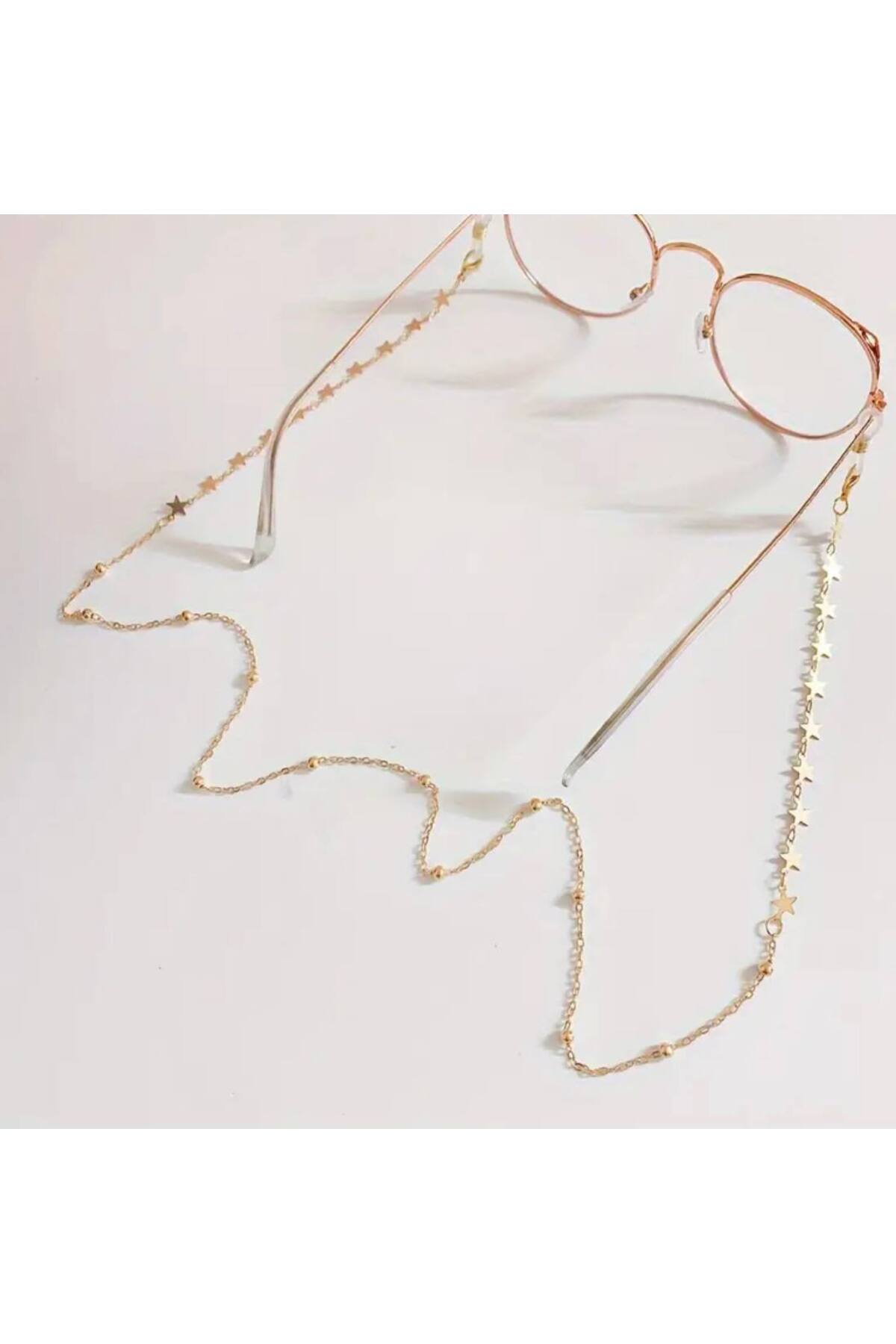STEELVA Boncuklu Gözlük Zinciri