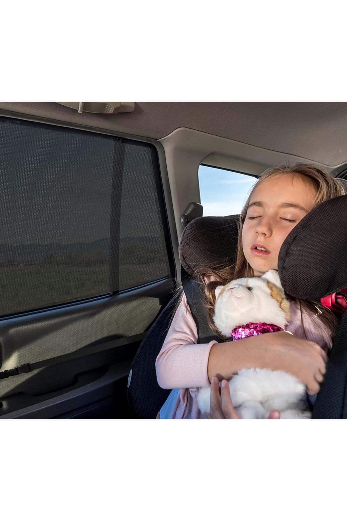 baffhome Araç Yan Cam Güneşlik Anne Bebek Emzirme Çocuk Koruyucu Oto Sineklik Örtüsü 1 Adet fotoğrafı 2 (önizleme)