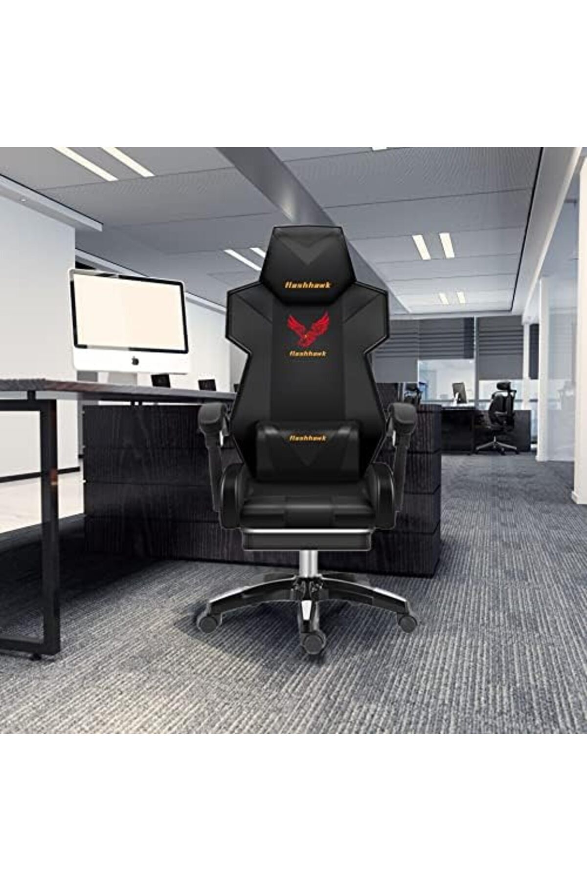 sharpdo-Gaming Chair by Sharpdo, Racing-Style Computer Office Chair with Headrest and Lower Back Support 3