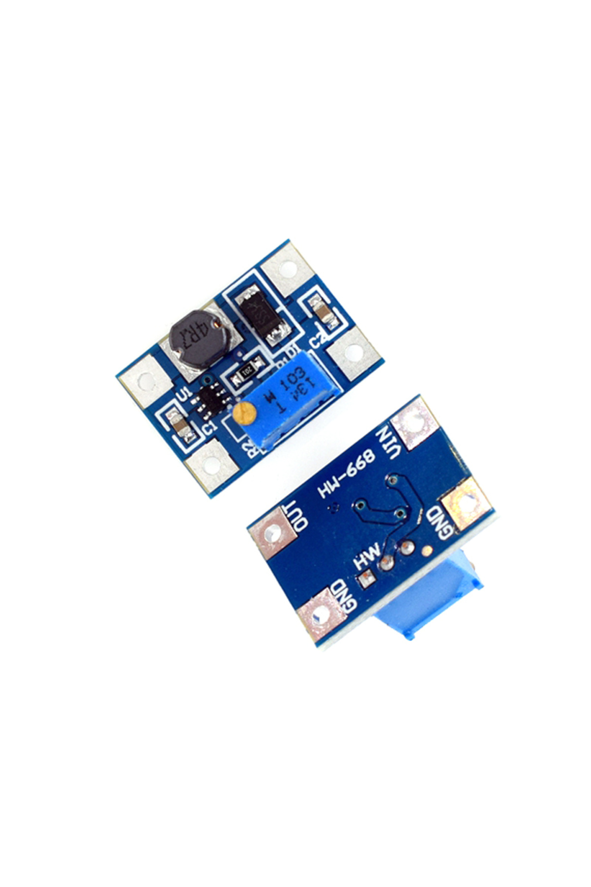 Choice-SX1308 DC-DC 2-24V to 2-28V Step Up Adjustable Power Module Step Up Boost Converter Large current 2A 5