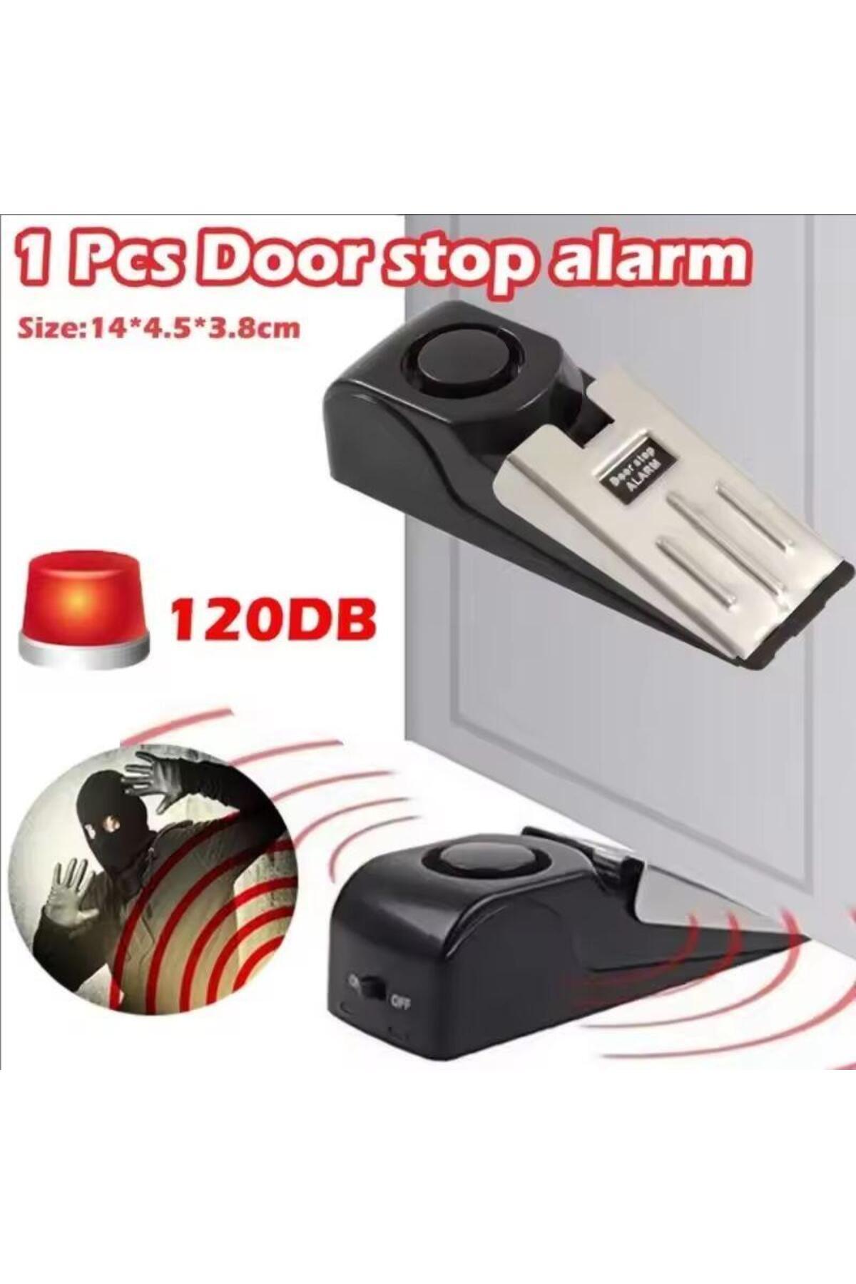 Choice-Wireless Door Stop Alarm System 120dB Loud Home Security Anti-Theft Door Block System Portable Do... 1