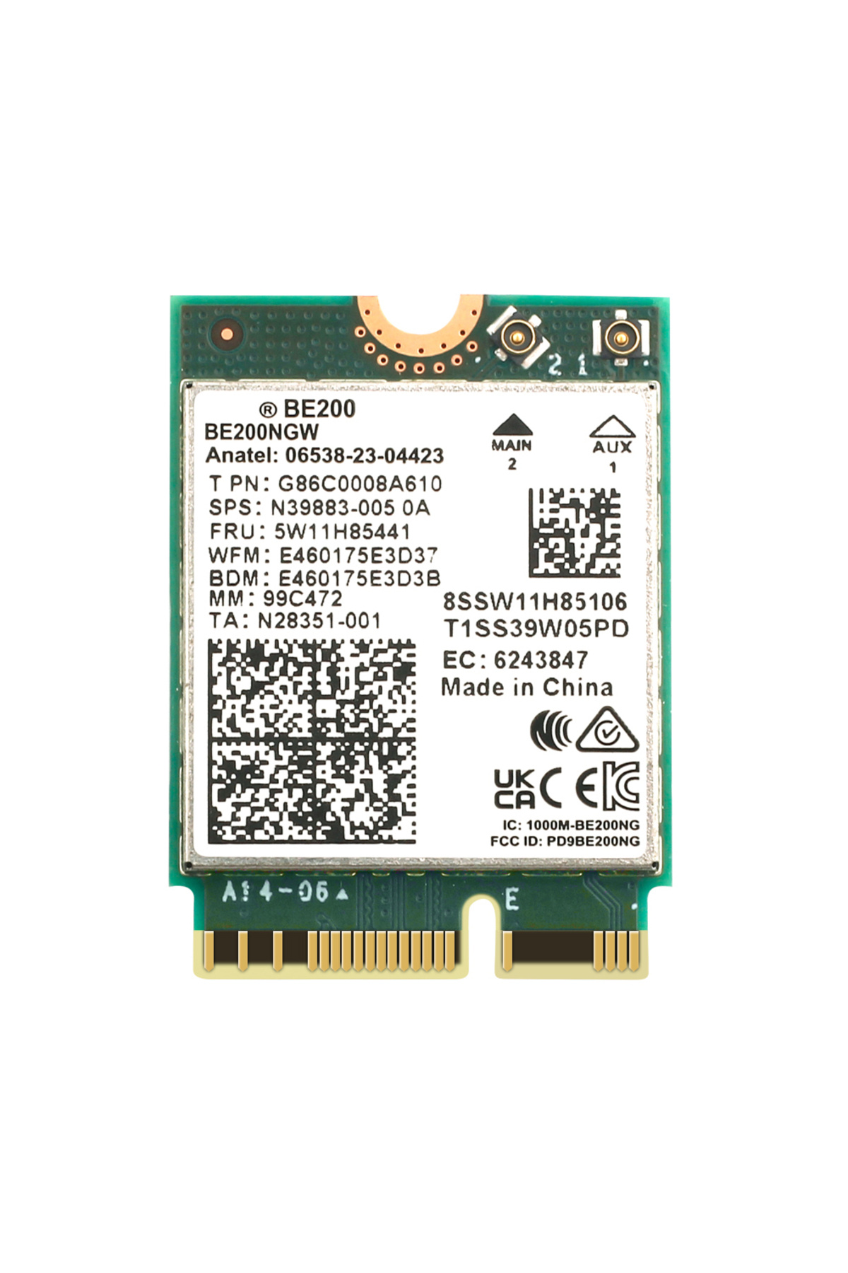 Choice-WiFi 7 Intel BE200 Wi-Fi 7 BE200 Bluetooth 5.4 Wifi Card 2.4/ 5/ 6 GHz 5.8 Gbps For Windows 11 PC La 2