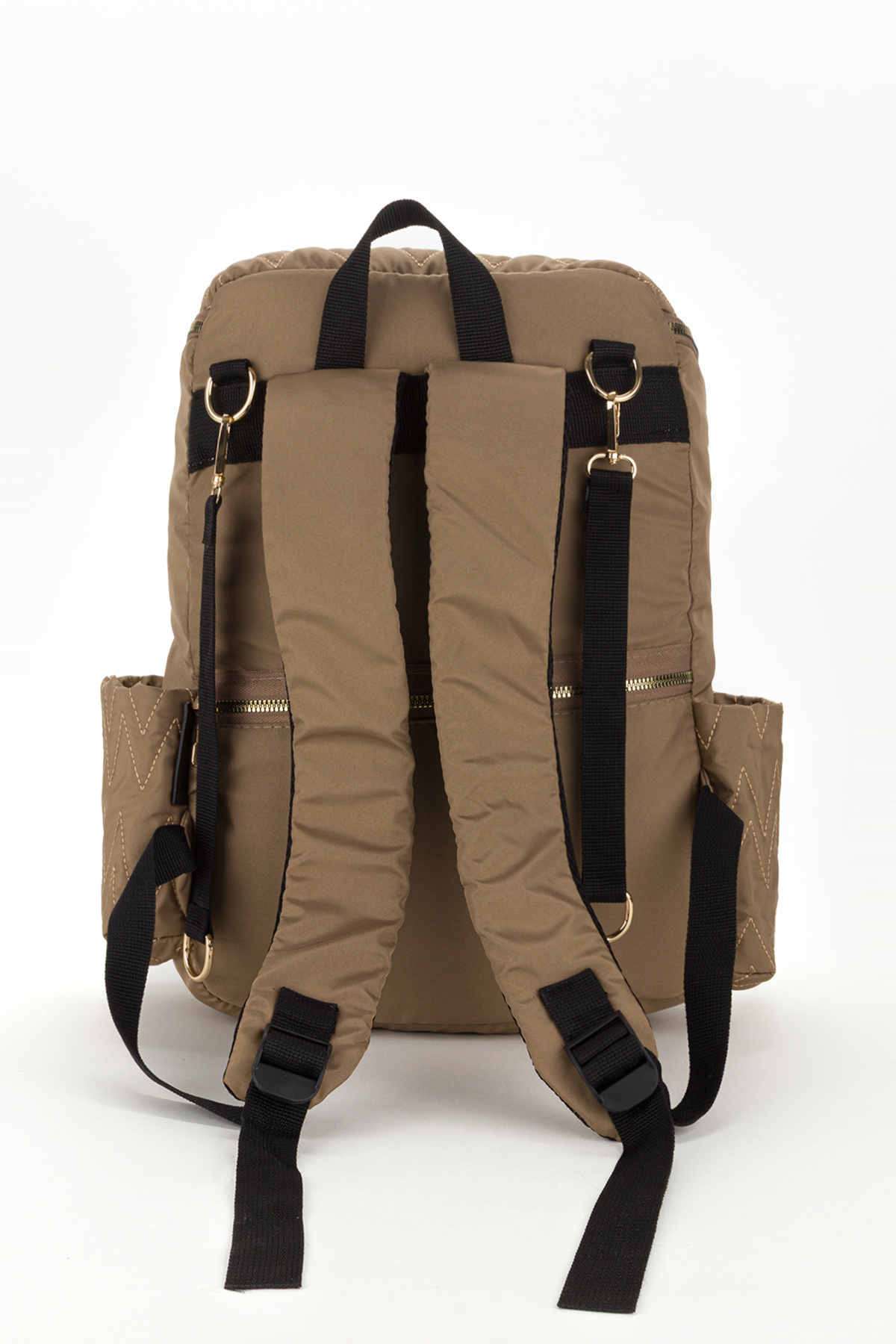 Disanuva Nakışlı Bondit Hafif Kumaş Anne Bebek Bakım Çantası Termoslu Biberon Cepleri fotoğrafı 4 (önizleme)