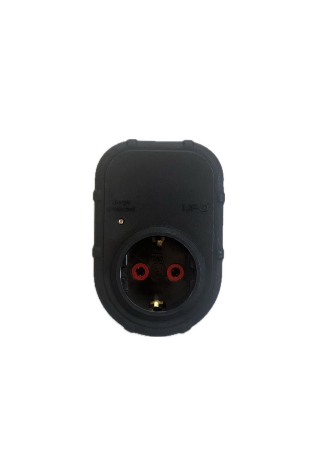 UFO-Current Protected Socket Black Color (Single) Thermal 3000 Watt Shock Protected Grounded 1St Class Quality 3