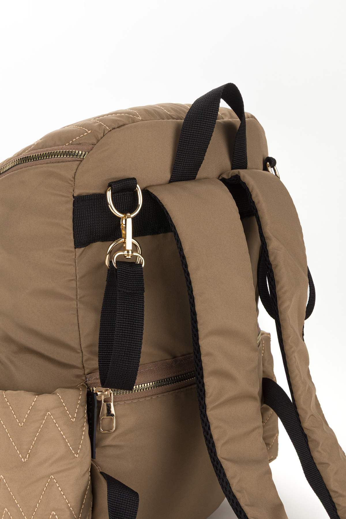 Disanuva Nakışlı Bondit Hafif Kumaş Anne Bebek Bakım Çantası Termoslu Biberon Cepleri fotoğrafı 5 (önizleme)