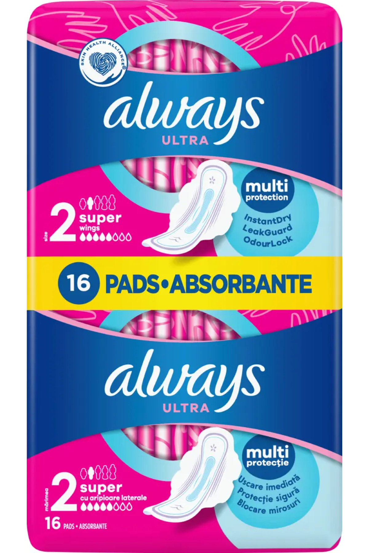 Always Pachet duo Absorbante Ultra Super Plus 16buc
