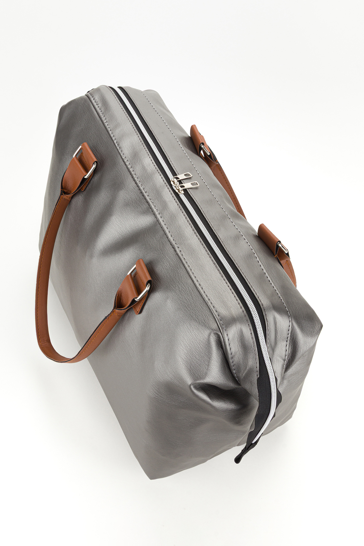 Disanuva Anne Bebek Bakım Çantası Veera Modeli Suni Deri Termoslu Biberon Gözlü Fonksiyonel Omuz El Çantası fotoğrafı 6 (önizleme)