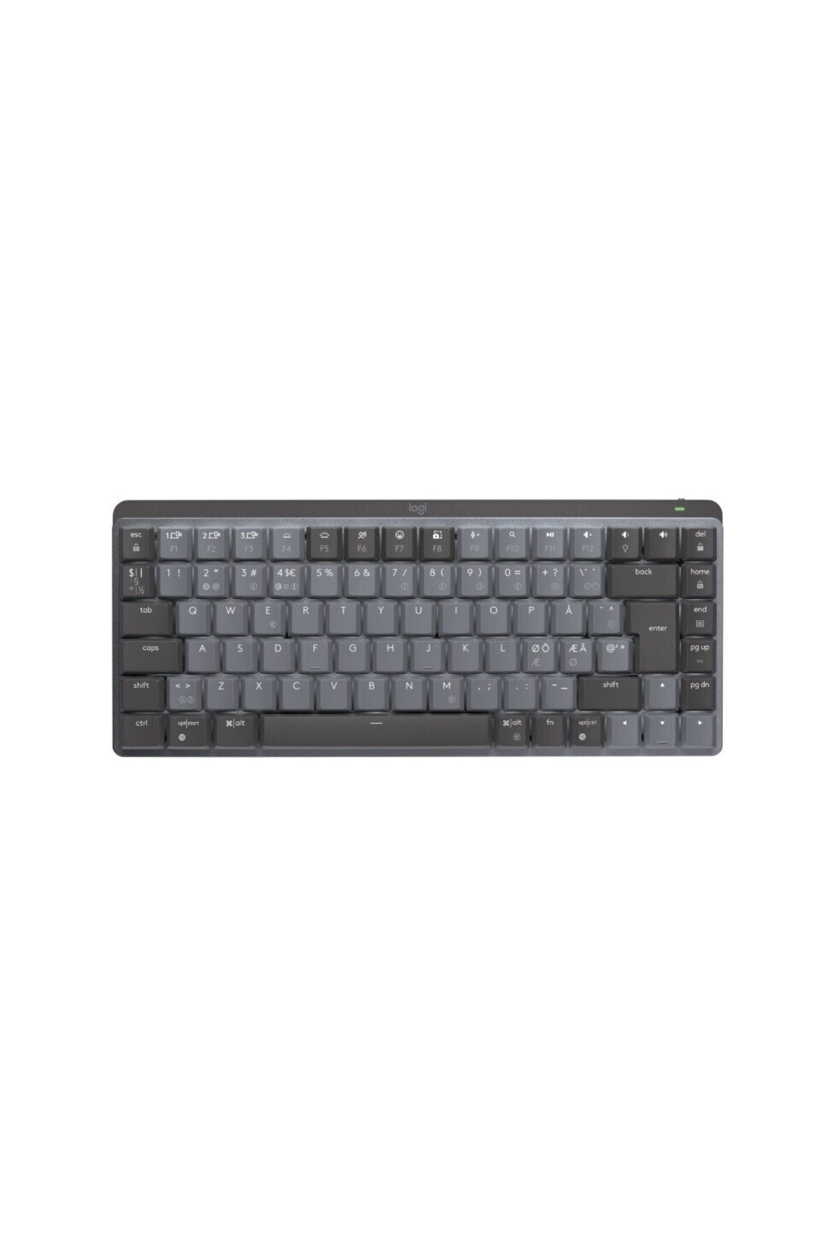 logitech-Mx Compact Mechanical Keyboard Wireless Illuminated (Nordic) Linear Switch 5
