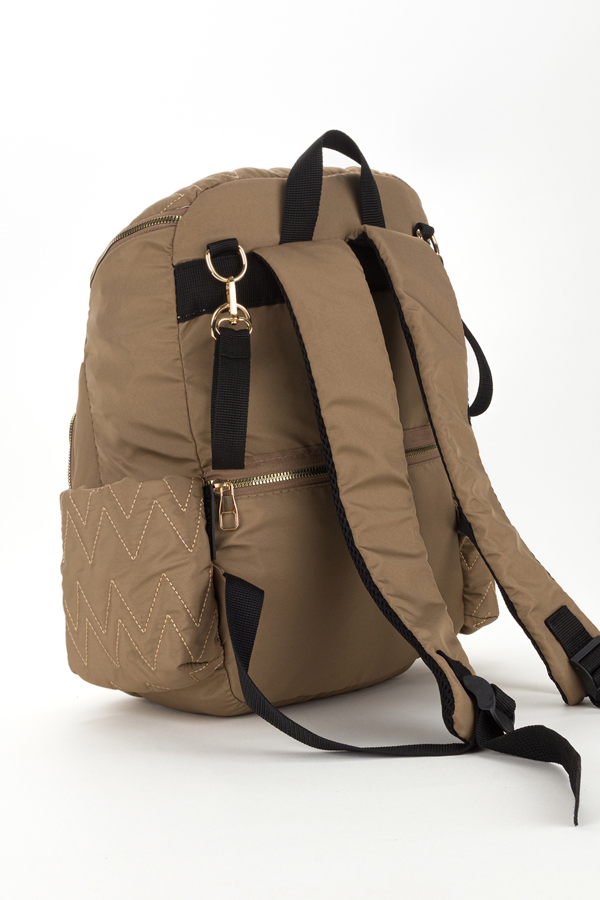 Disanuva Nakışlı Bondit Hafif Kumaş Anne Bebek Bakım Çantası Termoslu Biberon Cepleri fotoğrafı 6 (önizleme)