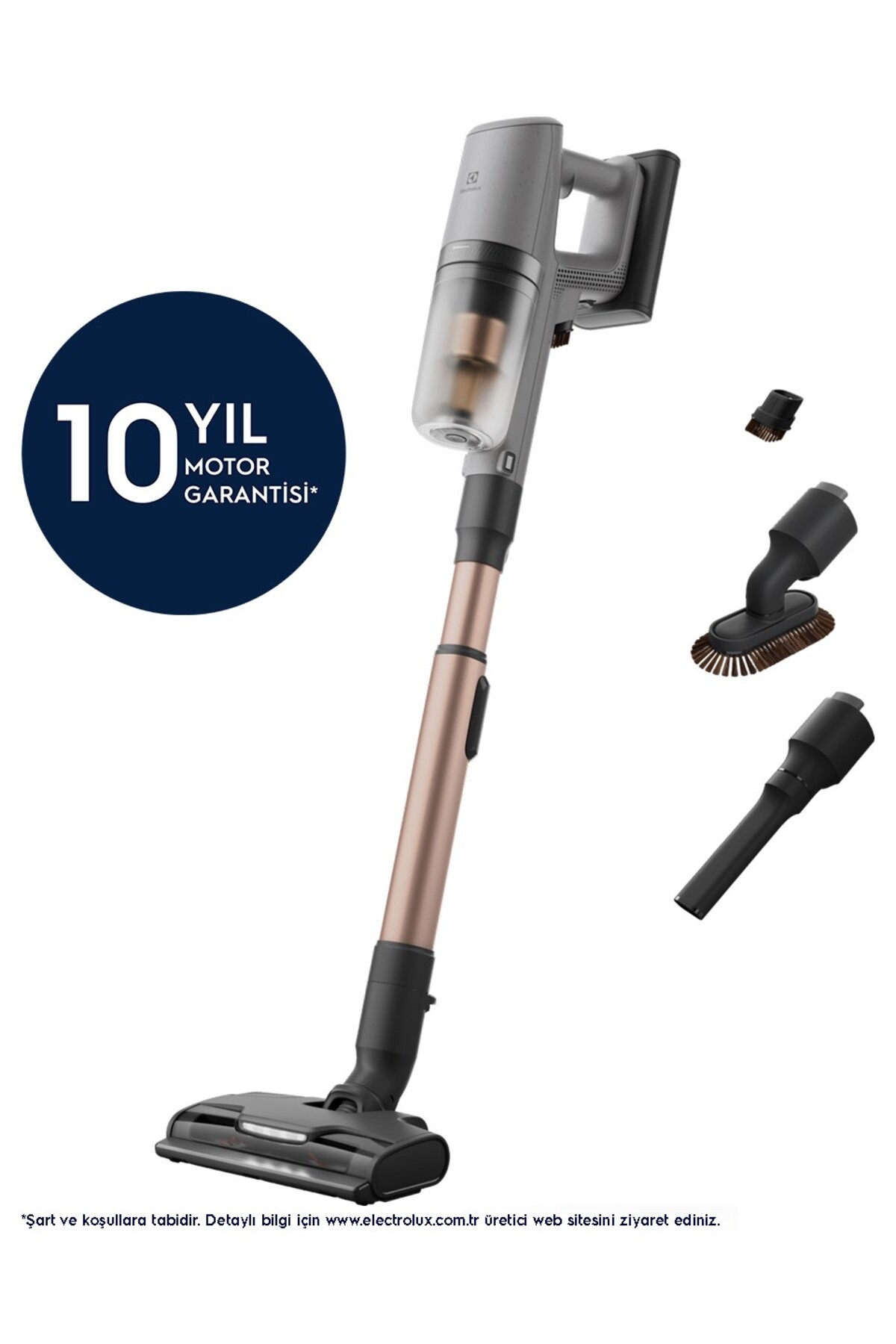 Electrolux 800 Serisi Ultimate Dikey Şarjlı Süpürge, 10 Yıl Motor Garantili - AYAKKABILIK HEDİYE