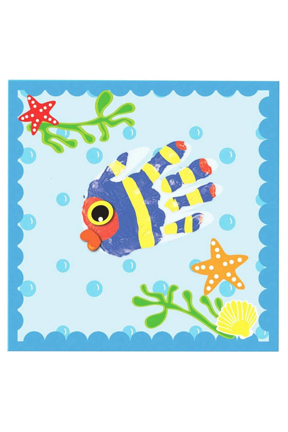 نخستین نقاشی با انگشت