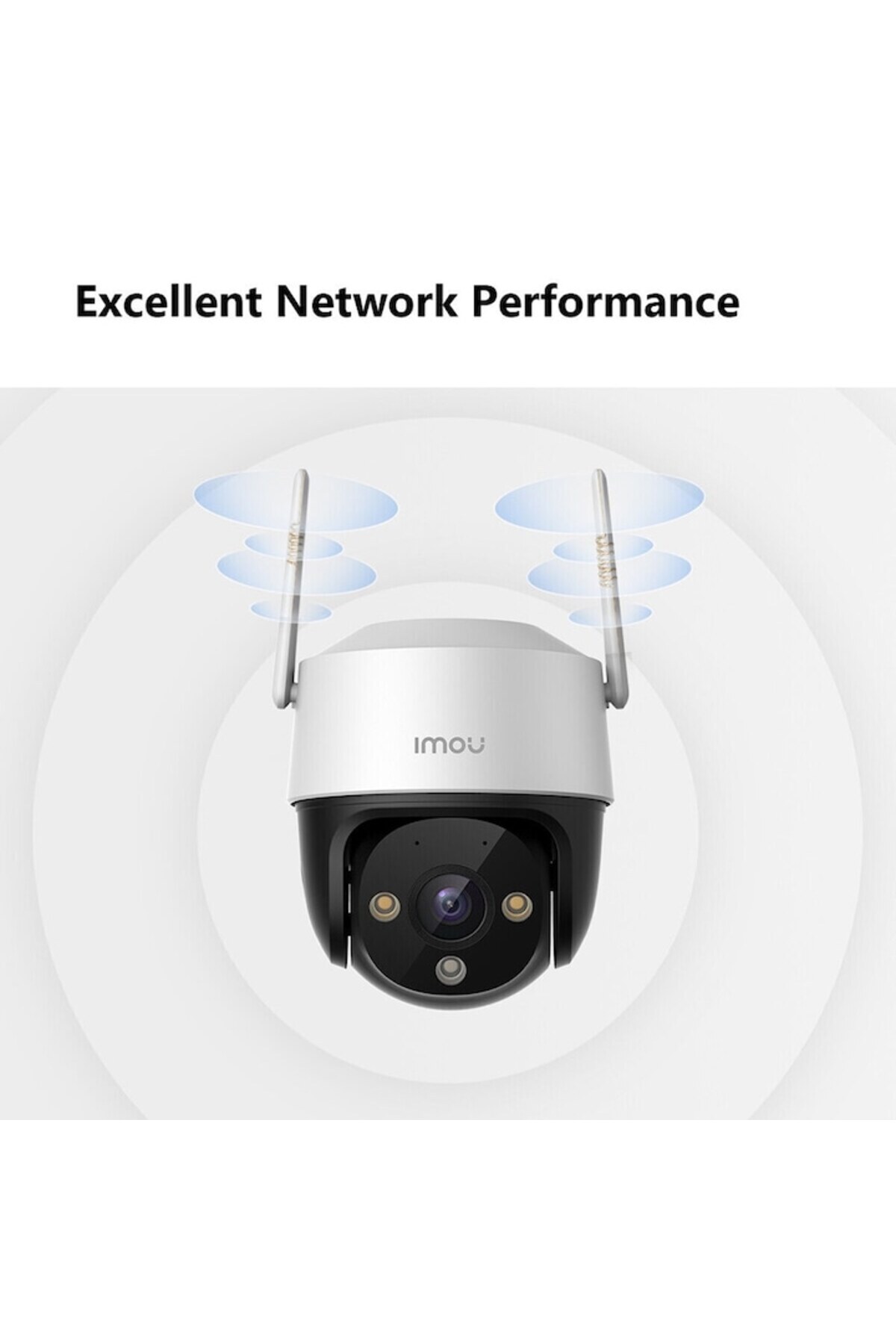 Imou-Camera de Supraveghere Wi-Fi Onix Tools, 3MP, Detectare Miscare, Alb 3