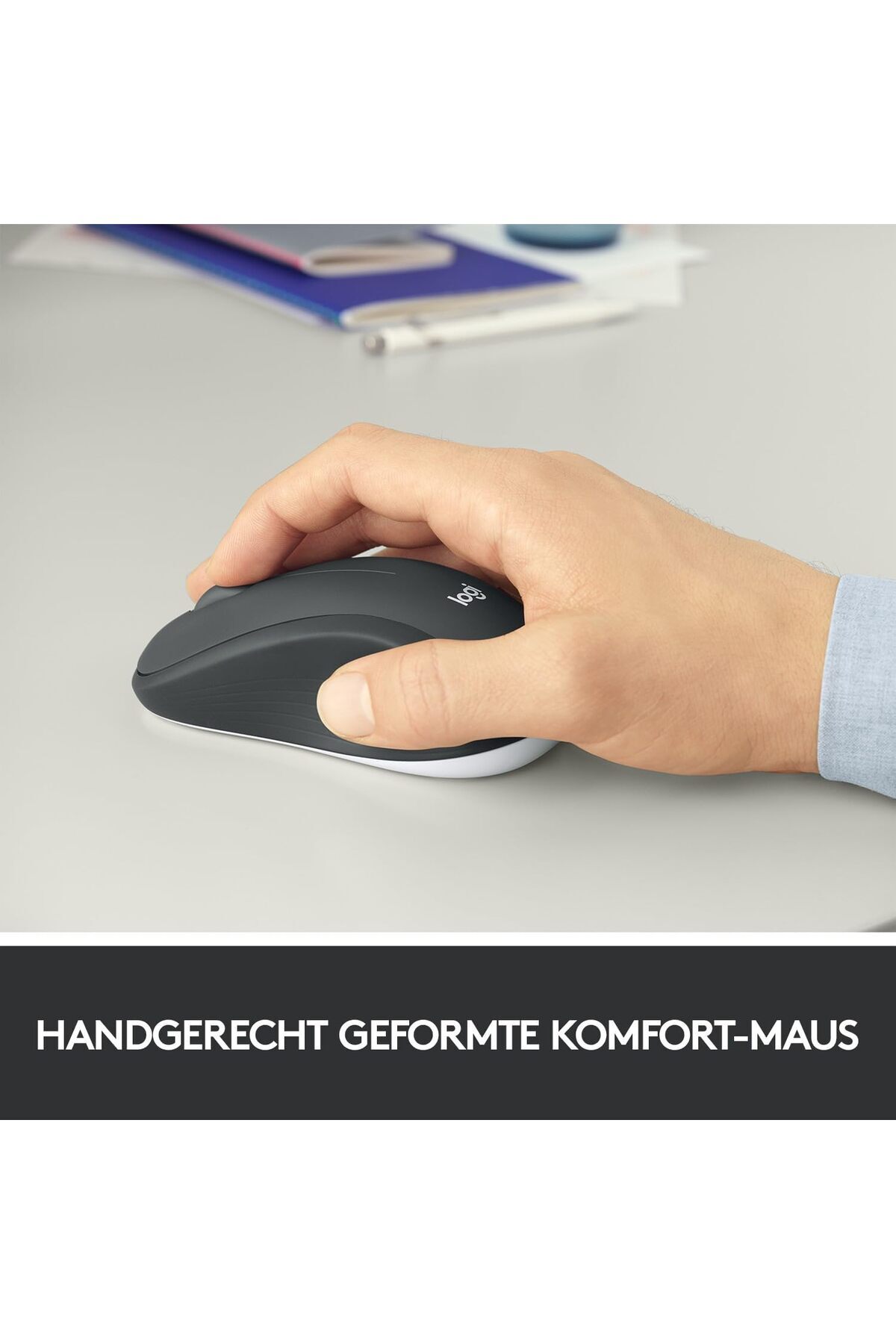 logitech-MK540 Wireless Keyboard and Mouse Combo for Windows, 2.4 GHz Wireless - Black 3