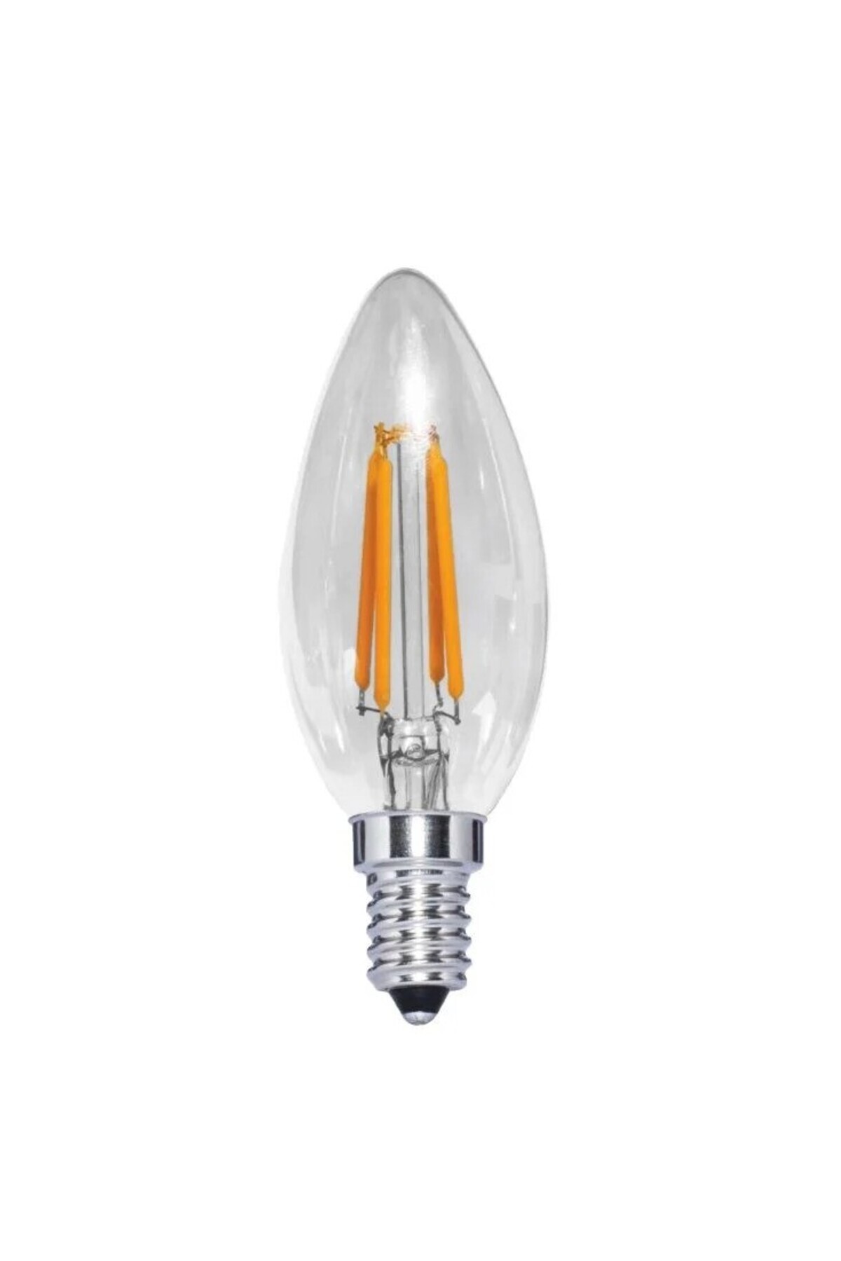 Helios 7W Rustik Ampul Mum, Beyaz Işık (HS 2055)