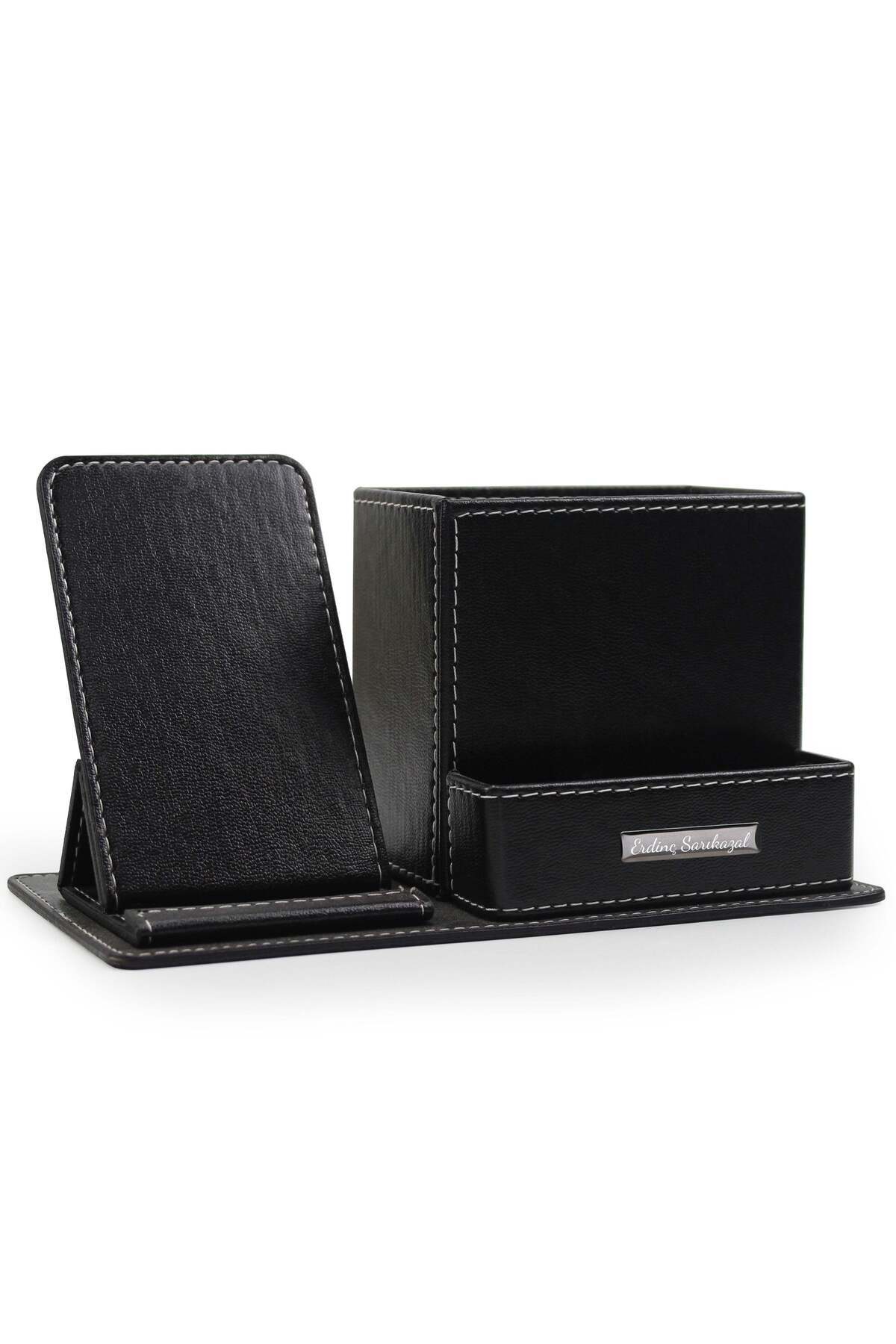 İkon store Masaüstü Telefon Standlı Kalemlik