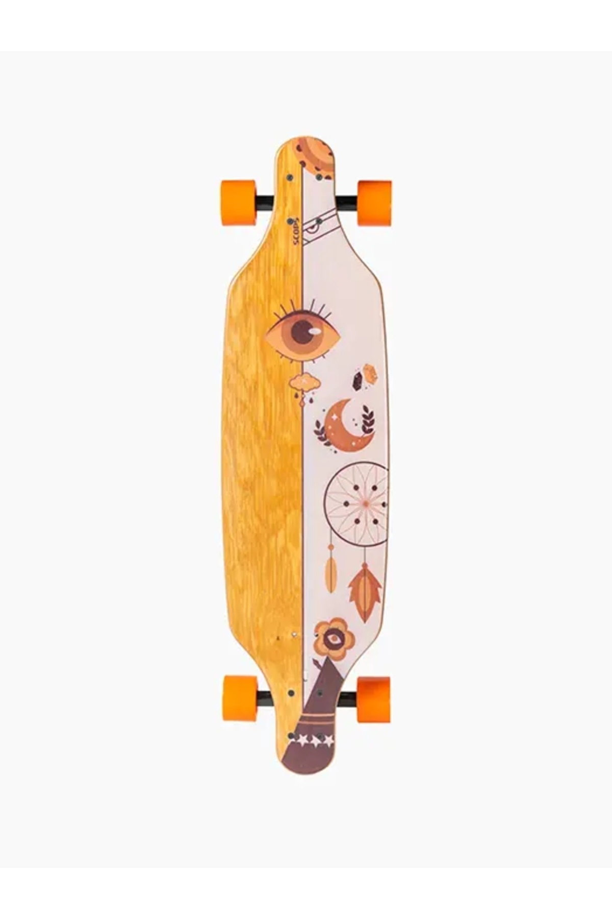 Esginler Design Dreamcather Longboard - Ahşap Kaykay Scops