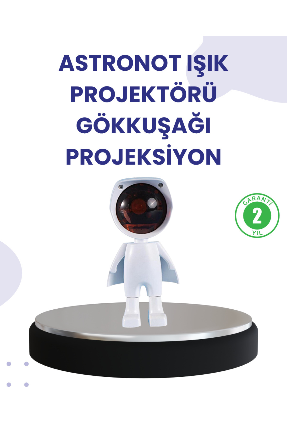 Ronanna Dekoratif Gün Batımı Işığı – Astronot Figürlü