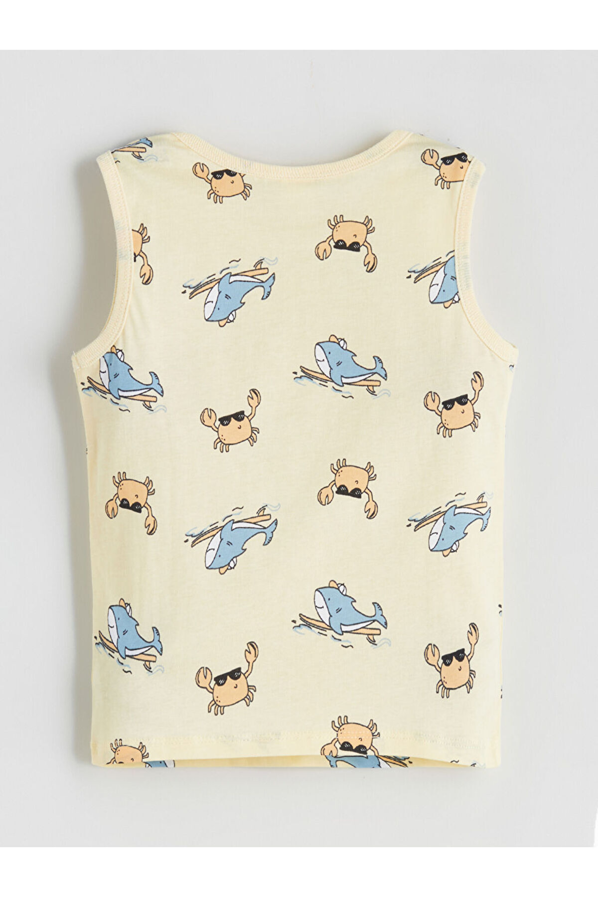 LC Waikiki-Create Your Style from Uzg Store |   Printed Baby Boy Undershirt and Shorts 2-Pack 4