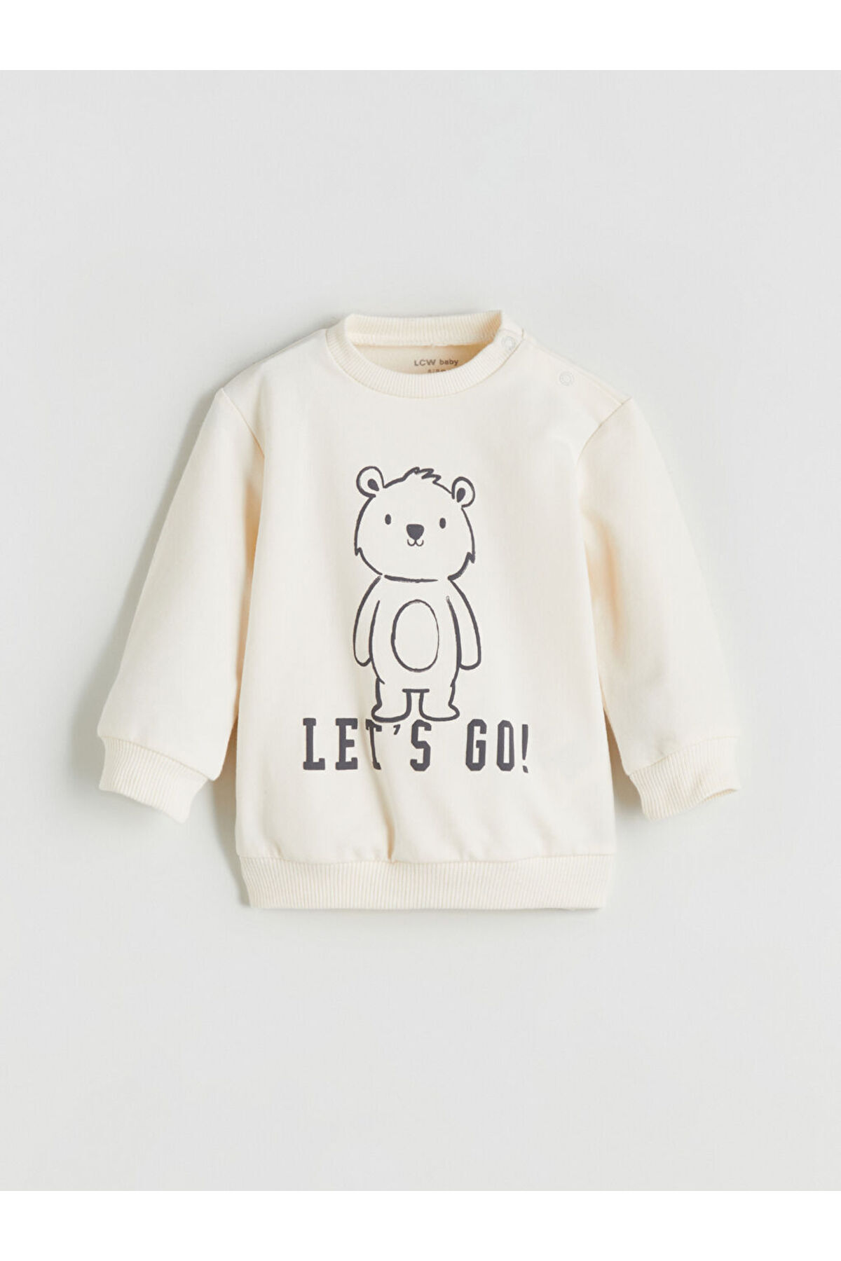 LC Waikiki-Sparkling Selections from Shining Store |   Printed Baby Boy Sweatshirt and Sweatpants Set of 2 2