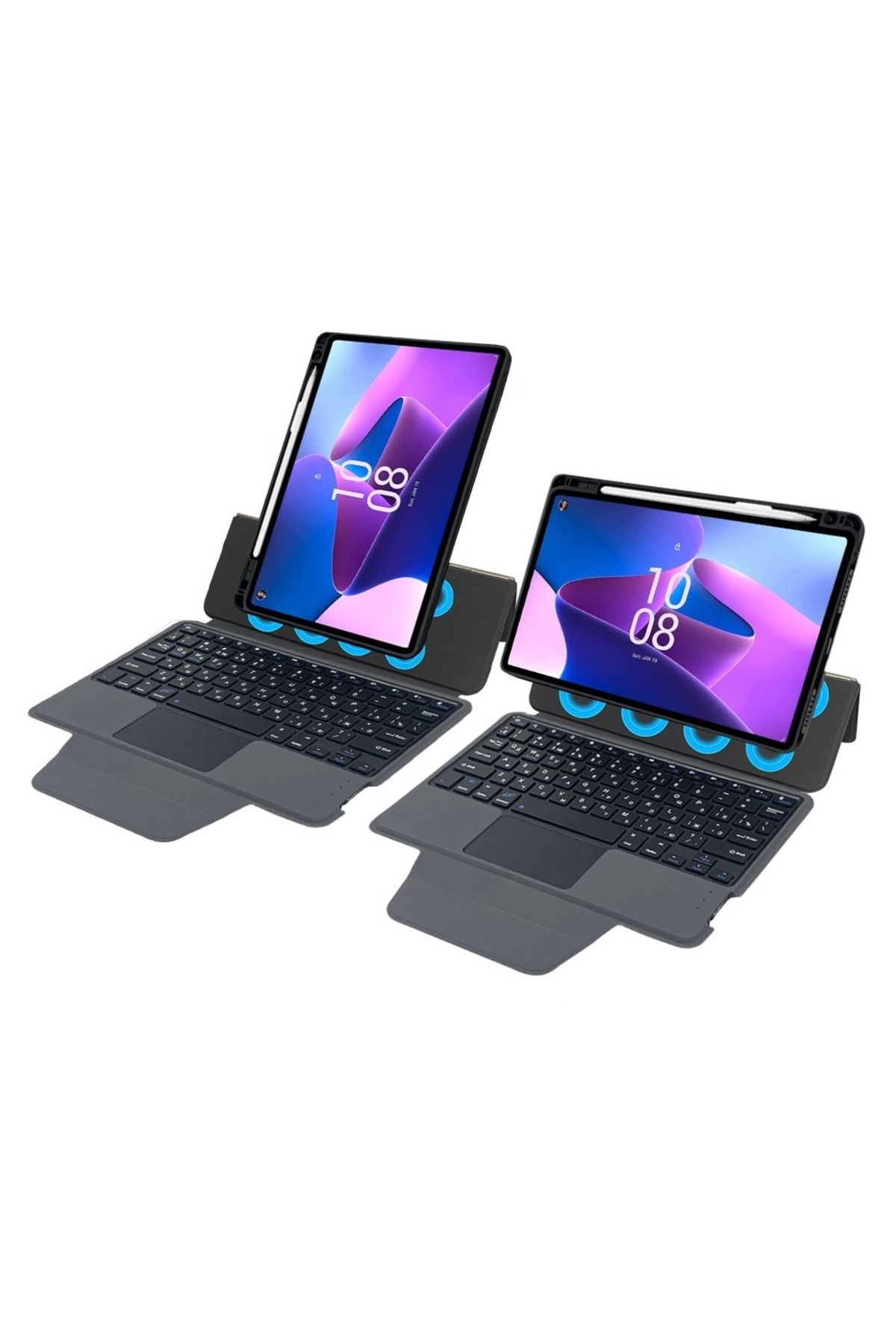 Samsung-Galaxy Tab S9 Magic Keyboard Wireless Case with Trackpad, Stand & Backlit Keys 8