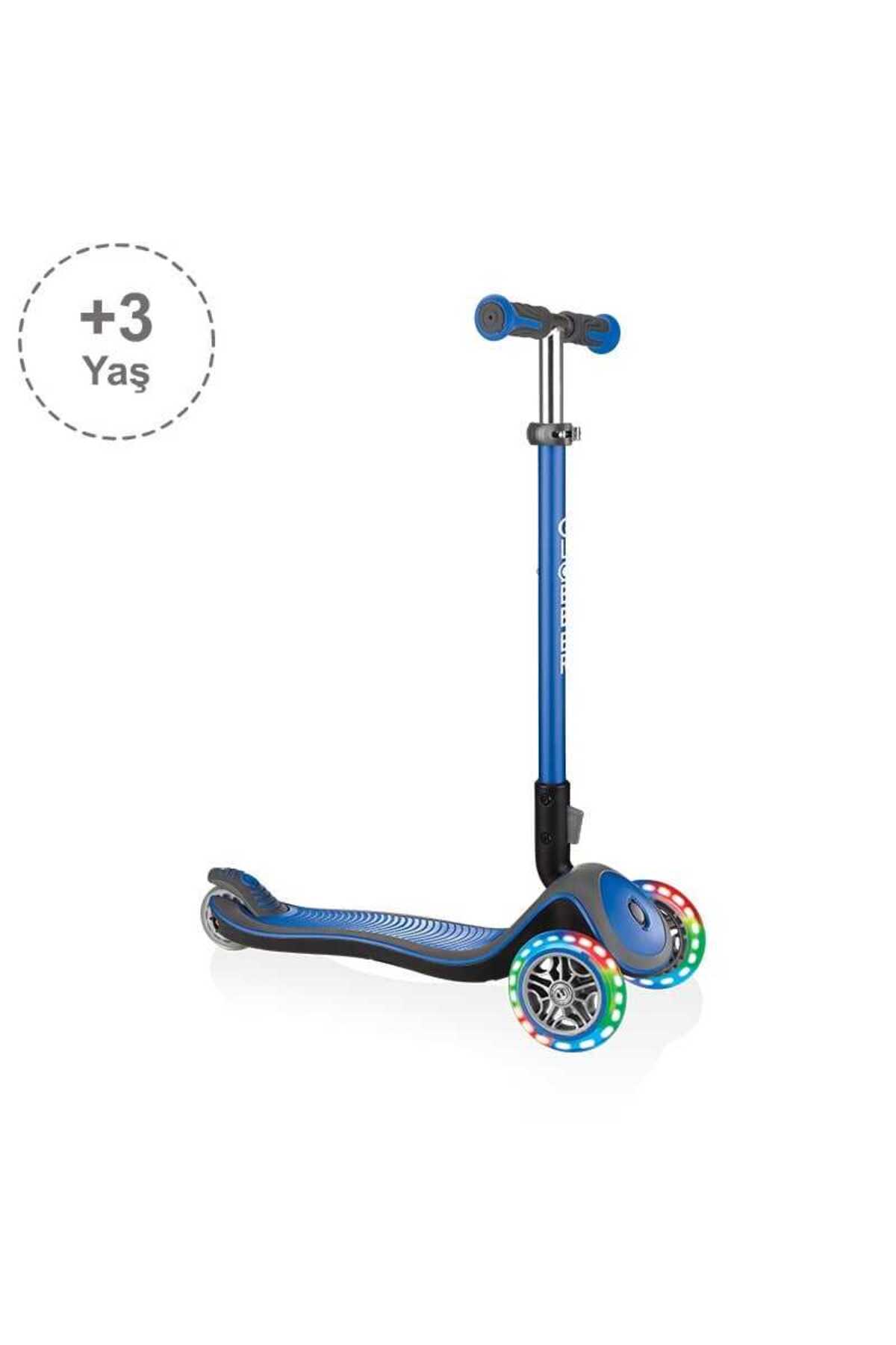 Elite Deluxe Illuminated Scooter - Navy Blue 444-400