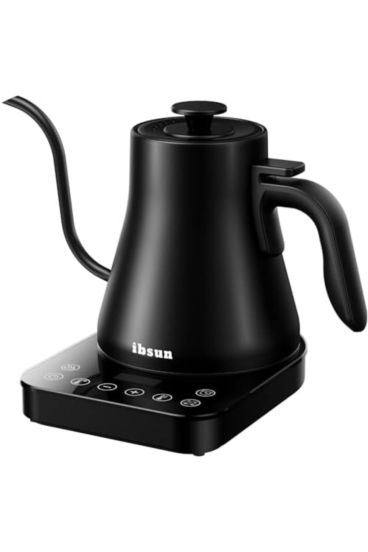 ibsun-Gooseneck coffee Kettle with 1-Degree Precision Temperature Control, Electric Kettle with LED Touchs 2