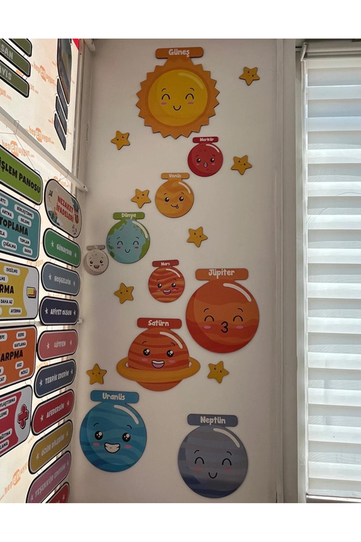 heptex-Uv Printing Planets Set on Wood 4