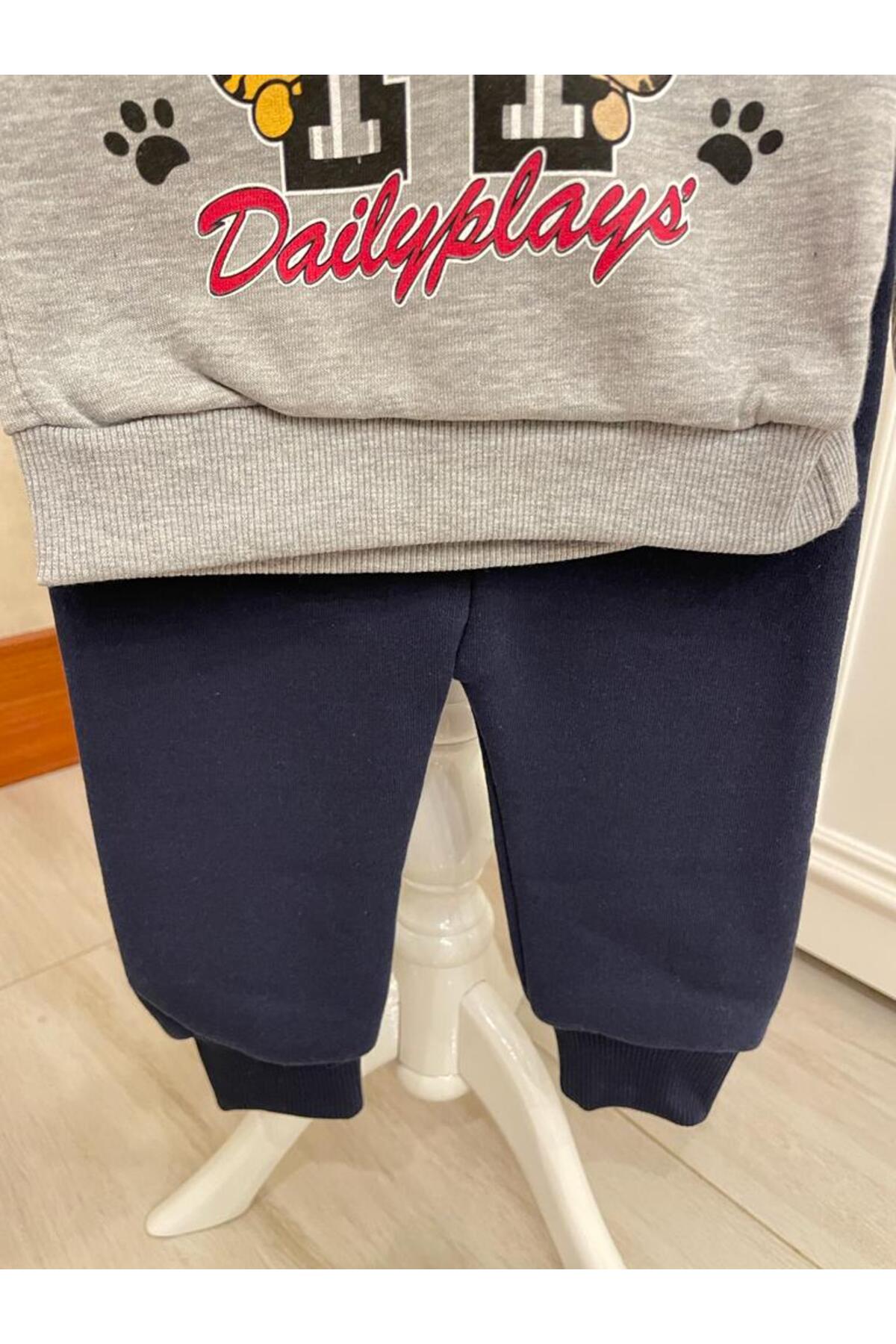 İPGON AYICIK EŞOFMAN TAKIMI 6-9 AY fotoğrafı 3 (önizleme)