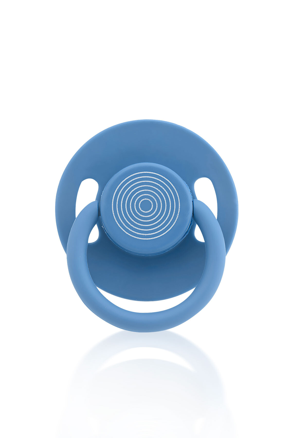 Wee Baby Cool Yuvarlak Uçlu Emzik No:1 Mavi 0-6 Ay