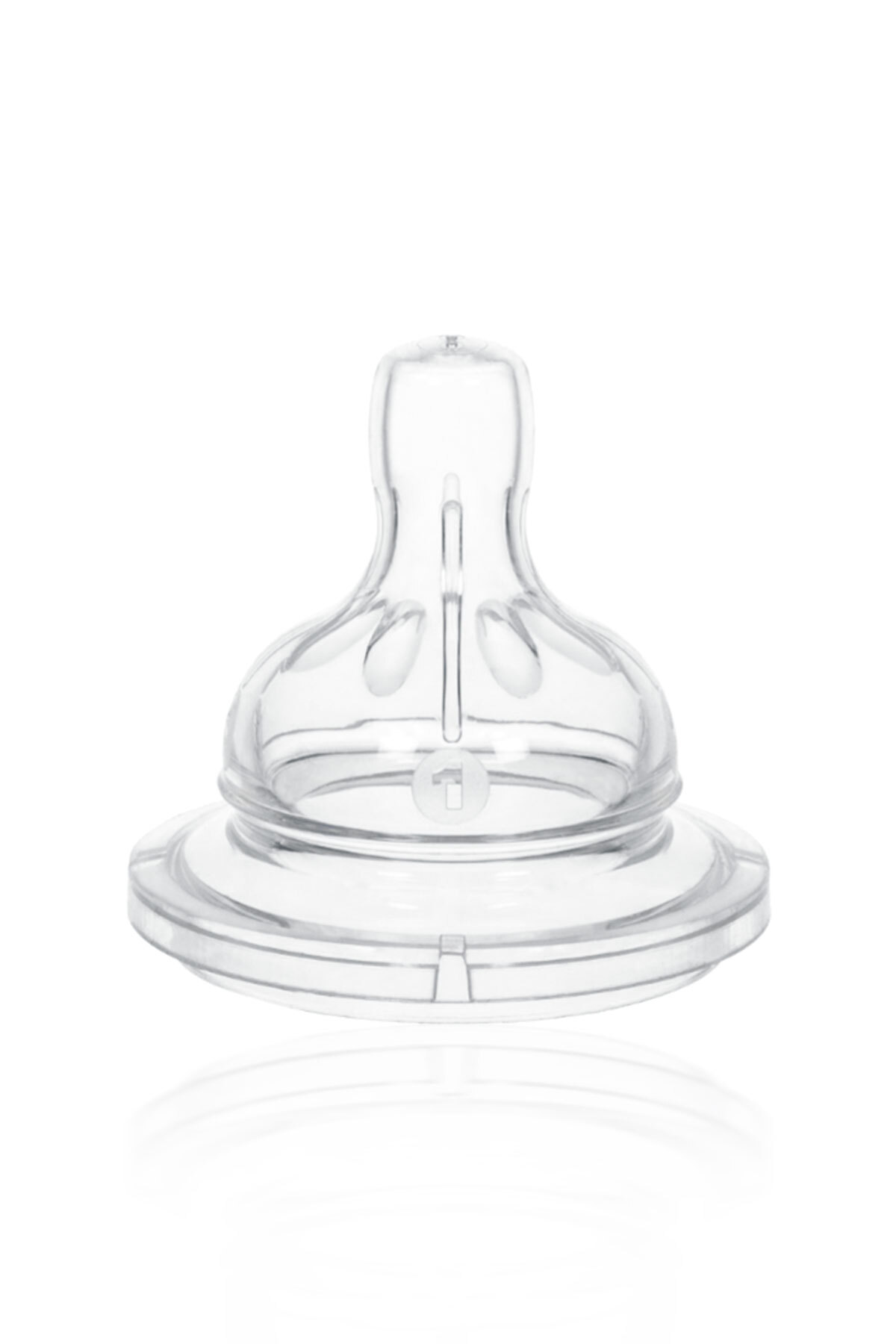 Wee Baby Silikon Biberon Emziği Geniş Ağızlı No:1 0-6 Ay