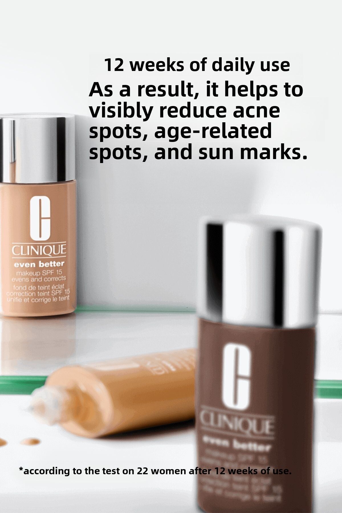 Clinique-Even Better ™   Natural Finished Foundation Spf 15 - Color: Cn 10 Alabaster 30ml |   Vitamin C 6