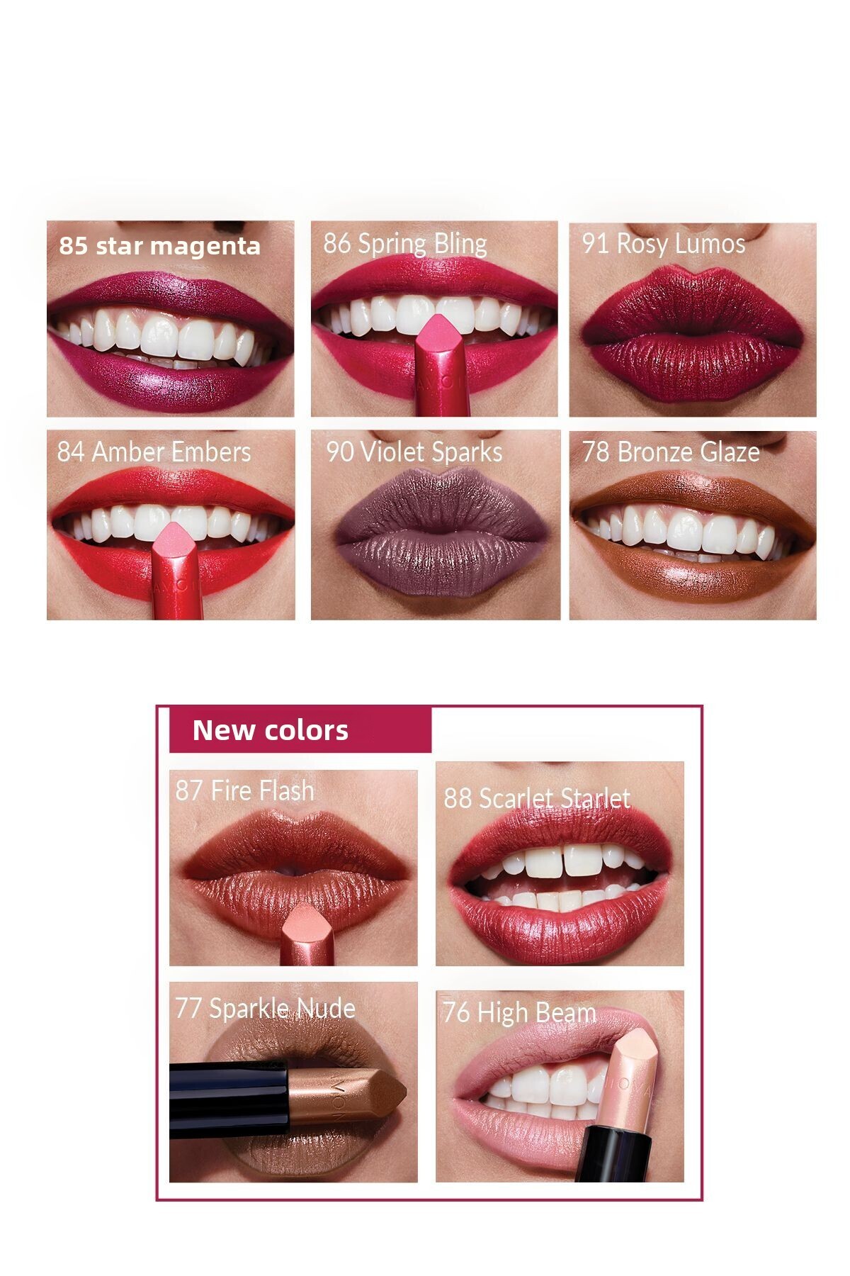 AVON-Ultra Shimmer Lipstick - Scarlet Starlet 5