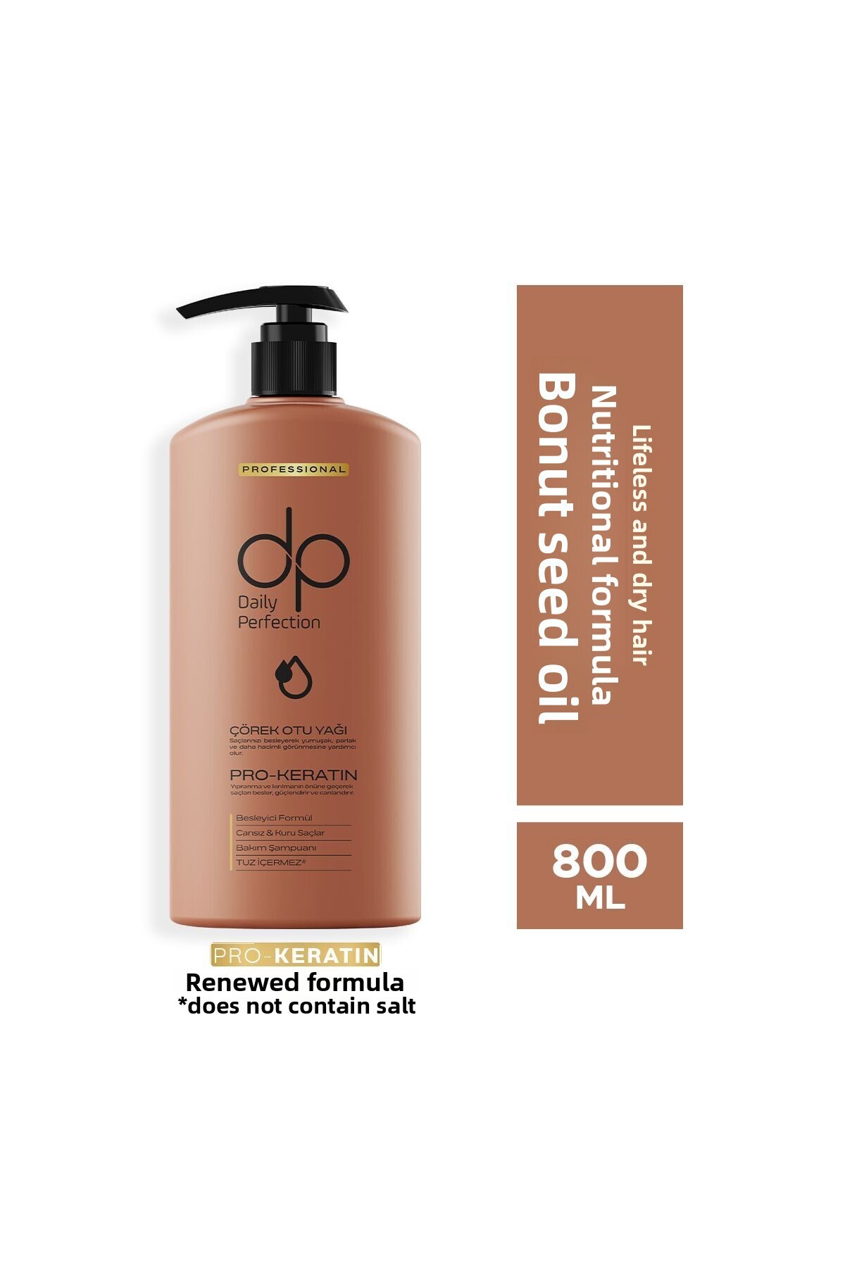 dp Daily Perfection-800 ml X 2 Shampoo Black Cumin Oil 2