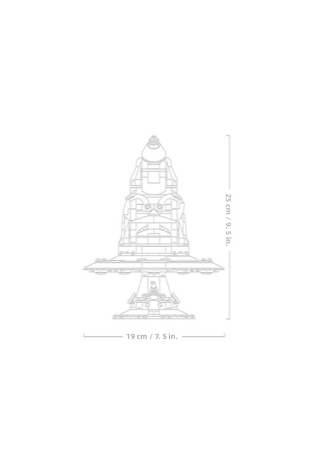 ۷۶۴۲۹ لگو هری پاتر – کلاه سخنگو و انتخابکننده ۱۸ ساله، ۵۶۱ قطعه