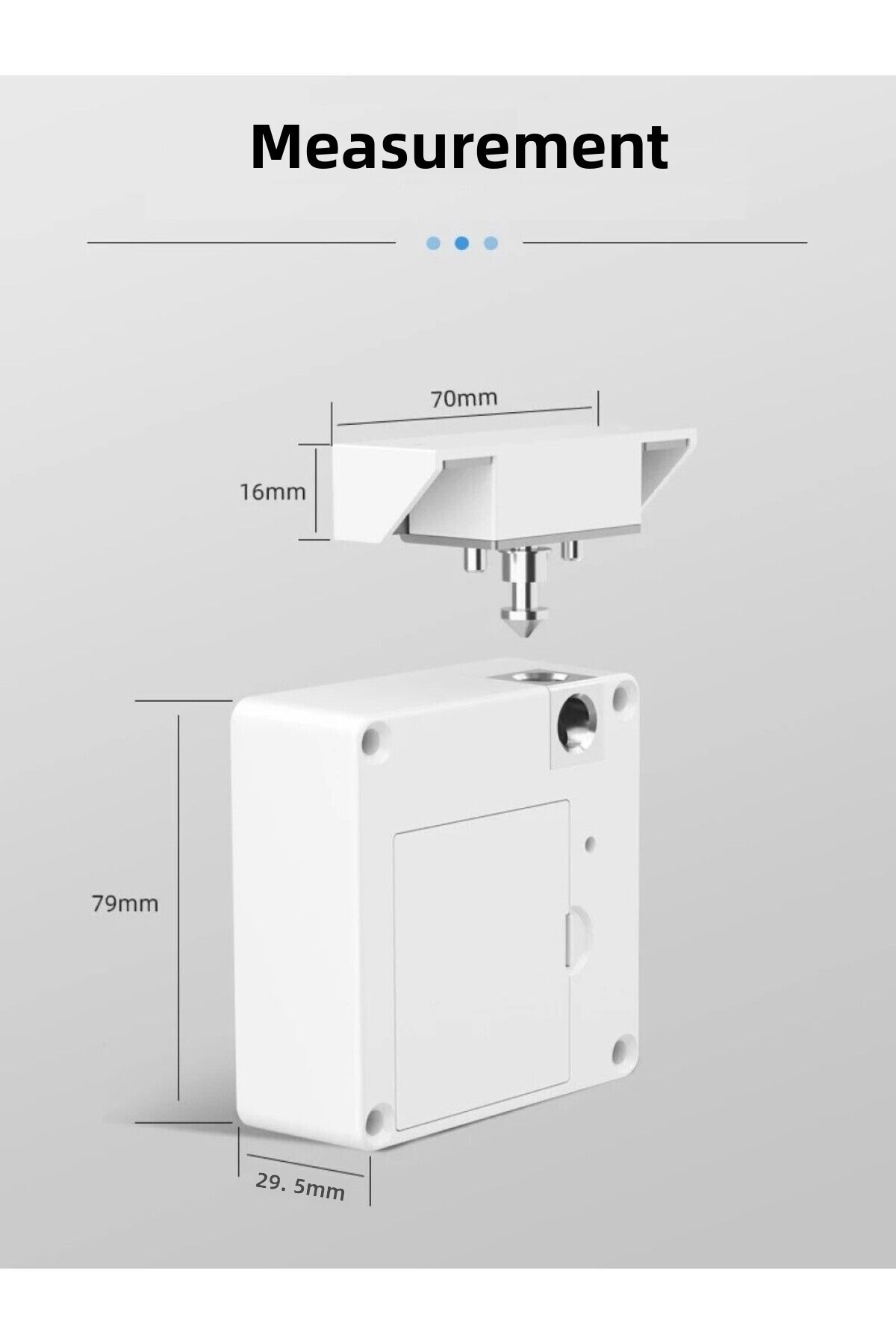 UmoTech-Electronic Smart Keyless Drawer -Cabinet Lock Hidden Drawer Lock and Magnetic Security Solution 6