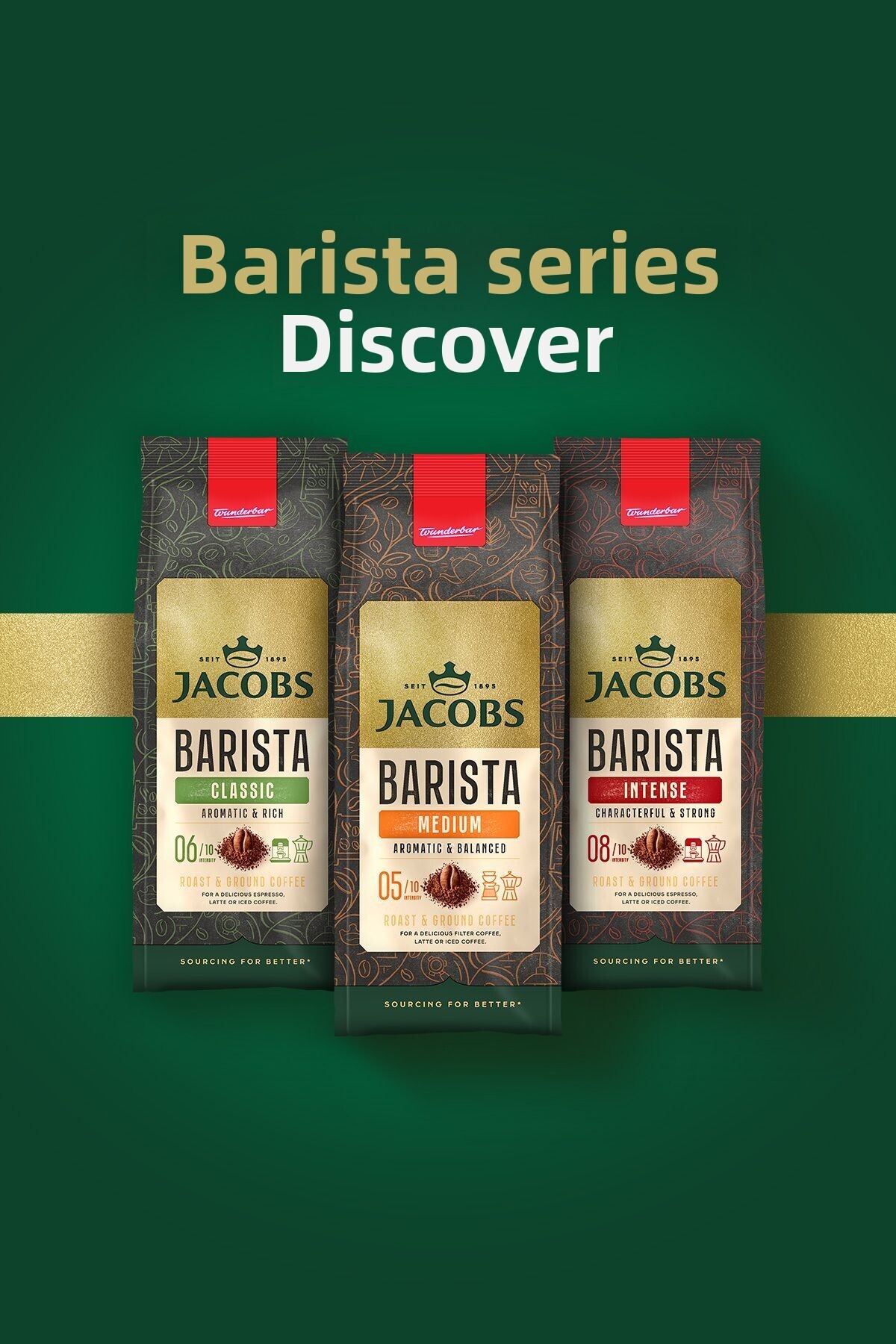 Jacobs-حزمة اجتماعات القهوة المفلترة من باريستا 6