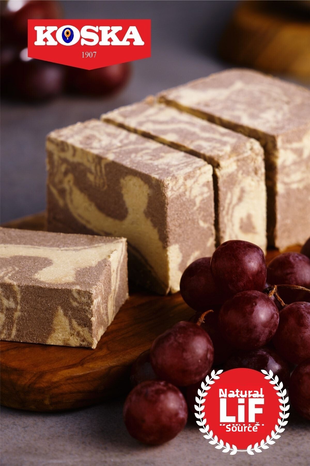 Koska-Plain Halva with Cocoa - 200 g 5