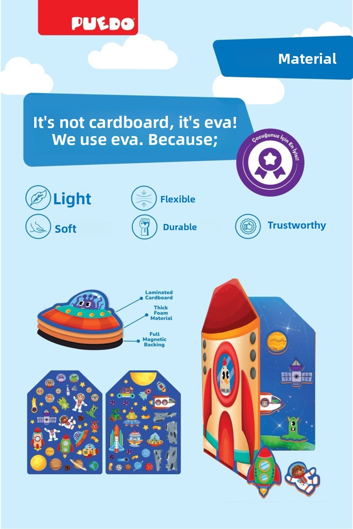 ست بازی مغناطیسی - فضا