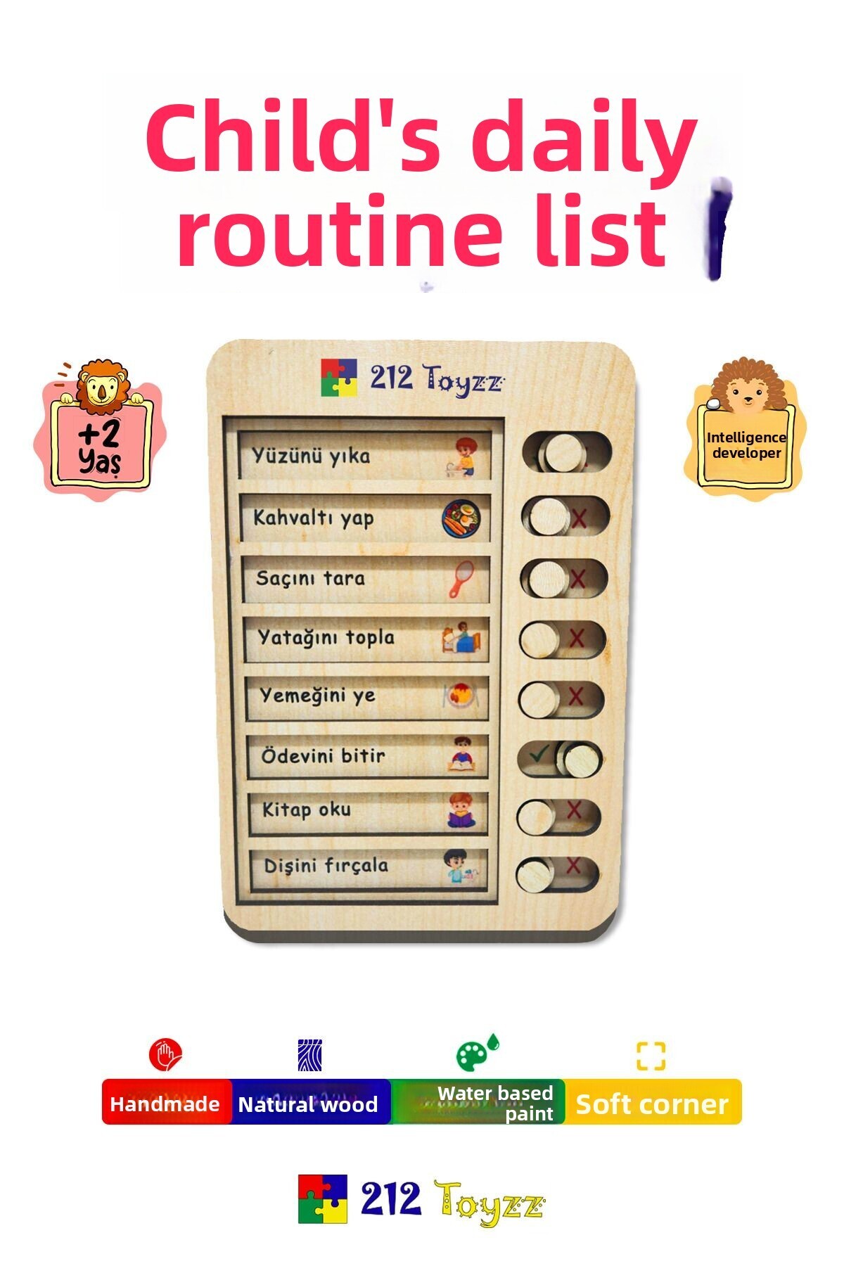 فهرست روتین روزانه برای کودکان