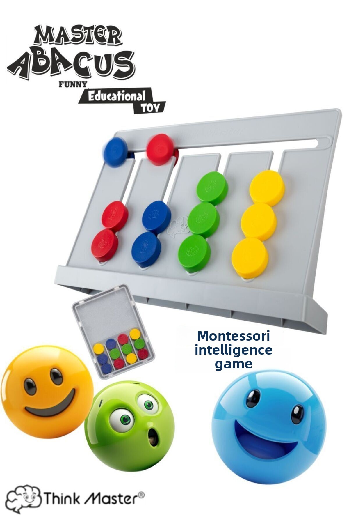 مستر آباکوس روبیک آباکوس مونته‌سوری بازی هوشی با پشتیبانی کارت‌های بازی دیجیتال