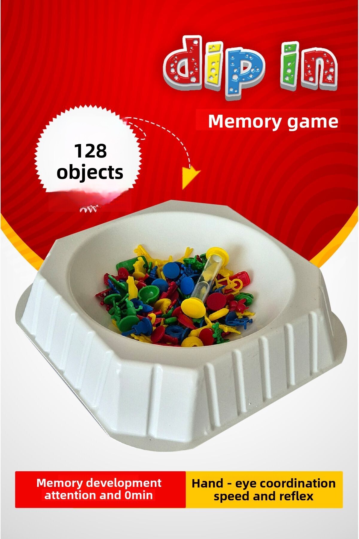 Hi-Q Toys-Dip in Memory Game 4