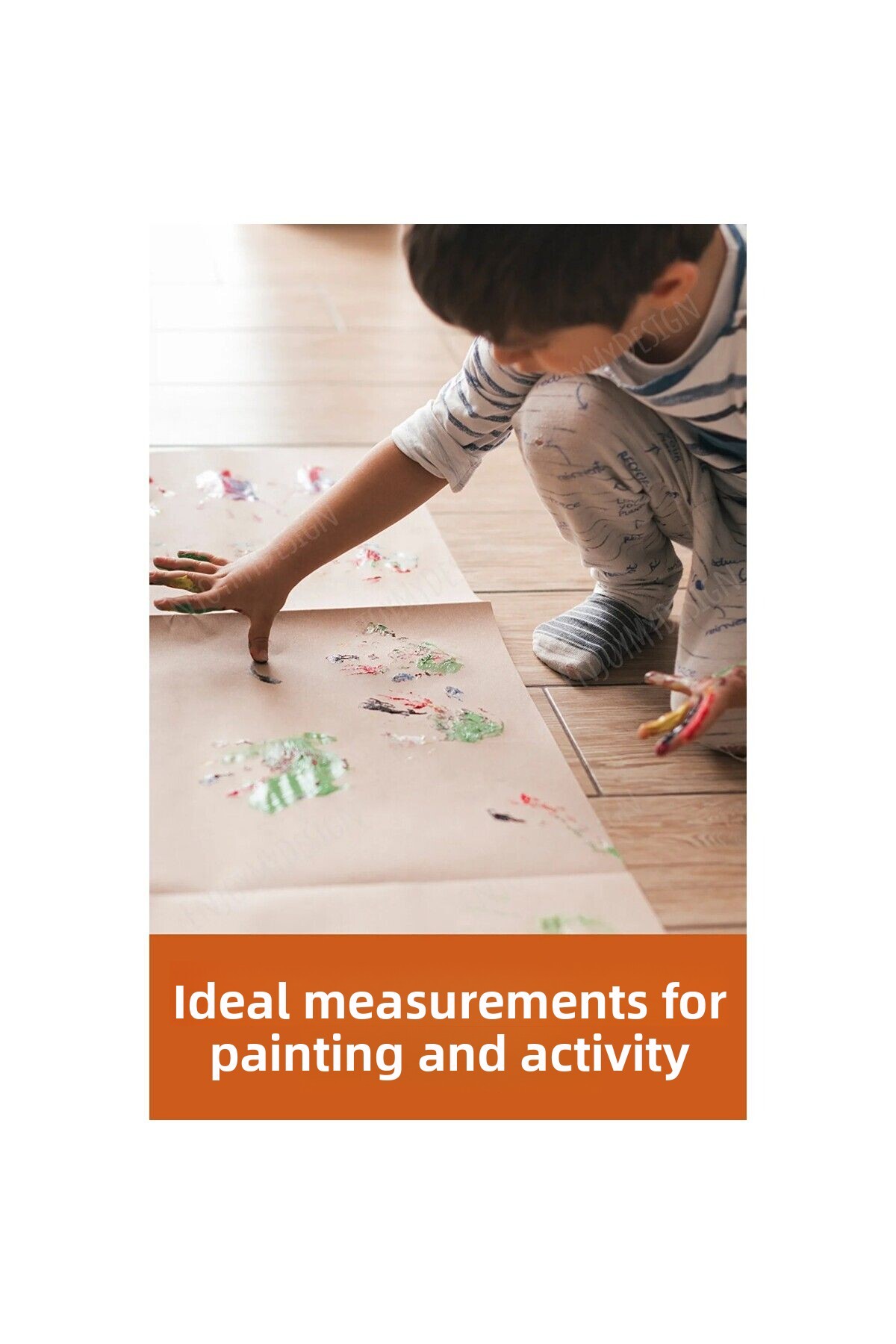 رول رنگآمیزی غولپیکر با طرح ۱۵ ژوئیه، ابعاد ۶۰×۲۵۰ سانتیمتر