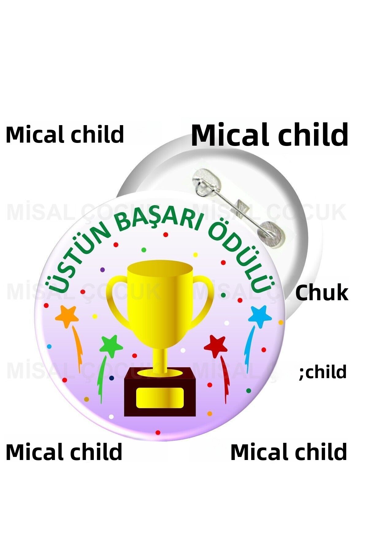 رزت ۱۲ – جایزه موفقیت برتر (۵ عدد)