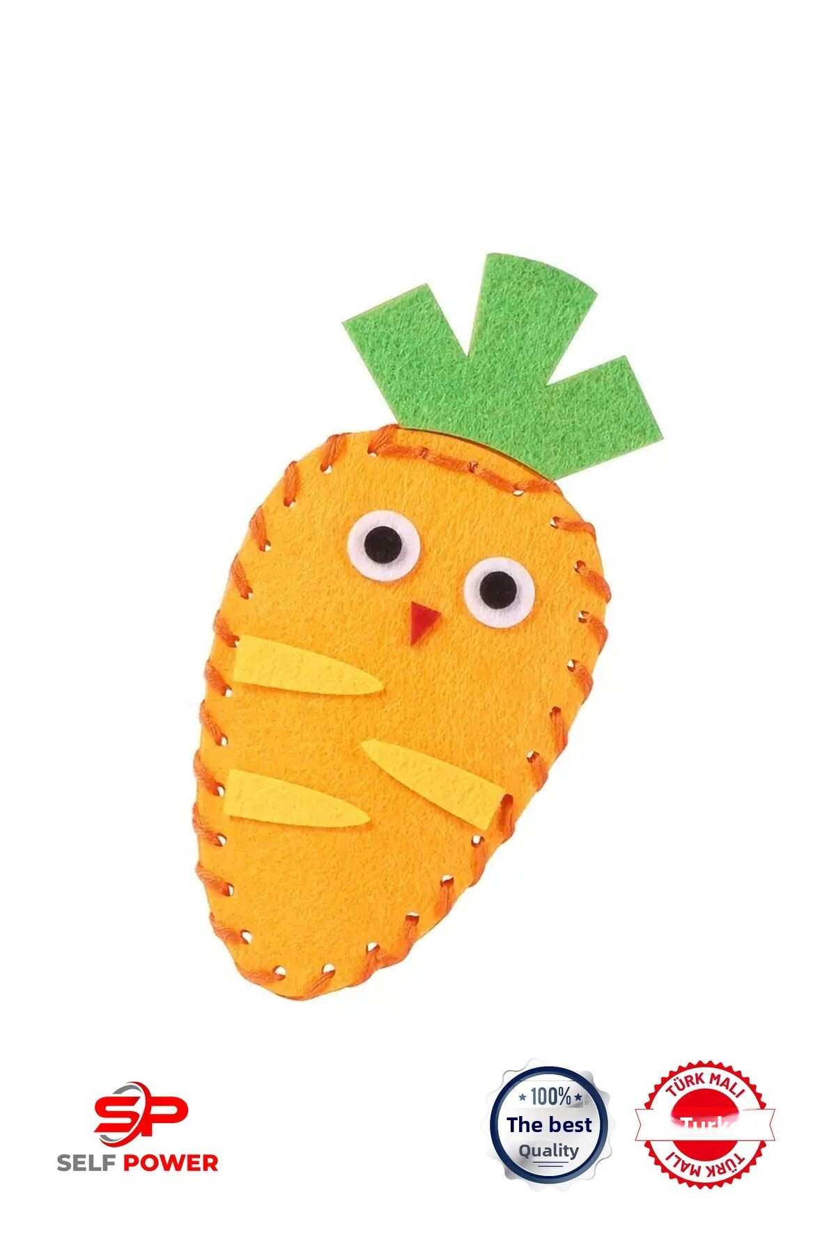 مجموعه ۱۰ تکه کاردستی دوخت نمدی دست‌ساز برای کودکان ۳ ساله و بالاتر